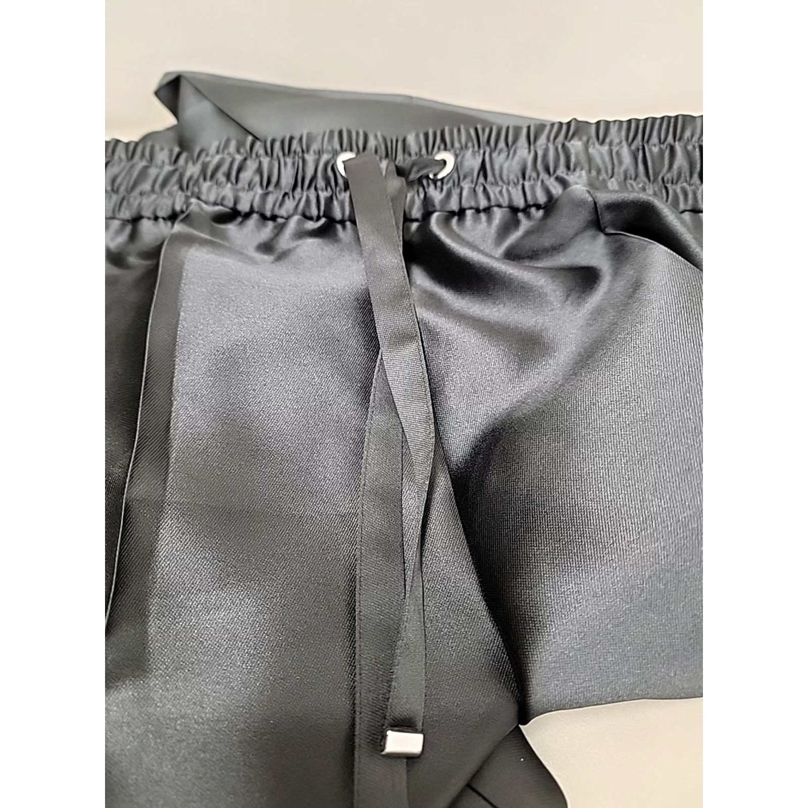 Hugo Boss VINTAGE Hugo Boss Pants Women’s 10 Black Viscose Flat Front Regular Pockets Men? Size 32" / US 10 / IT 46 - 3 Thumbnail