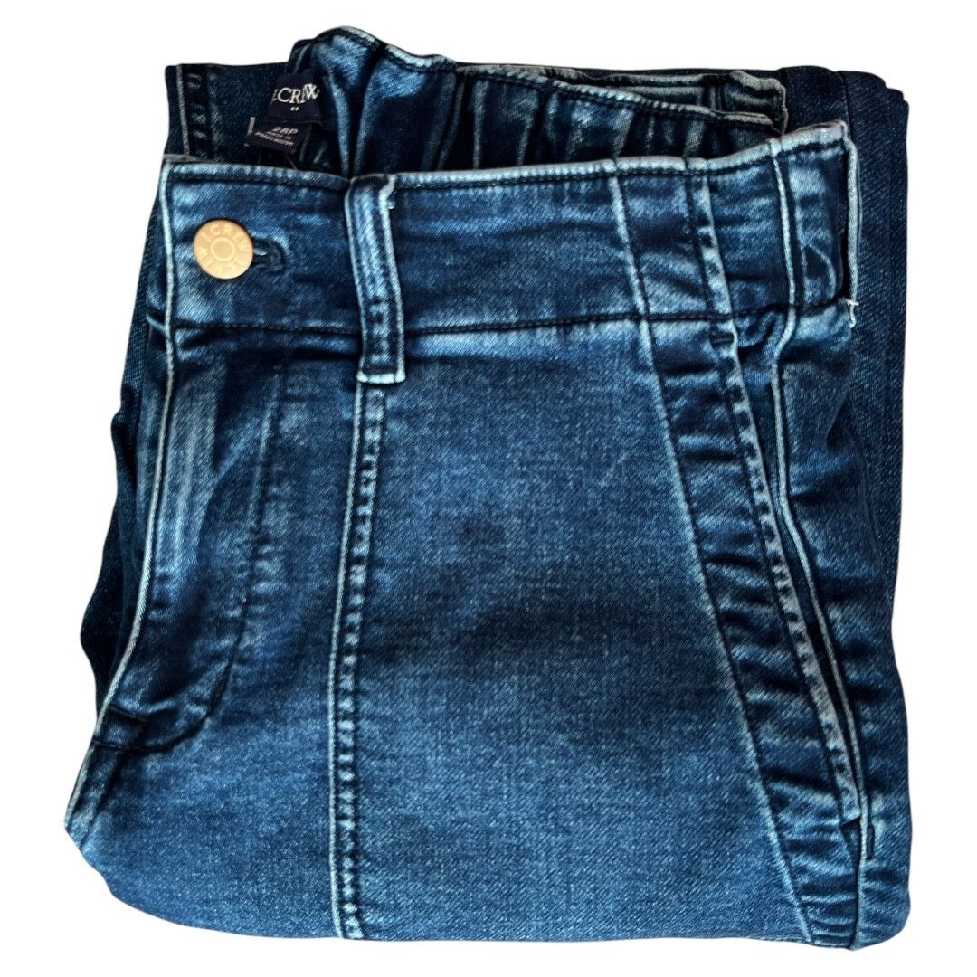 J.Crew J.CREW Blue Wash Denim Utility Jogger Pant, US28P Size 28" / US 6 / IT 42 - 3 Thumbnail