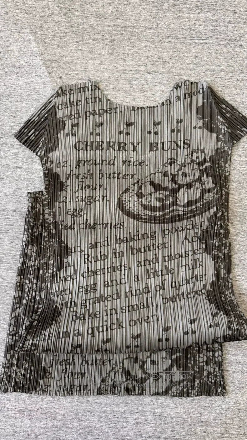 Issey Miyake Issey Miyake Baking Recipe Print Dress Size M / US 6-8 / IT 42-44 - 6 Thumbnail