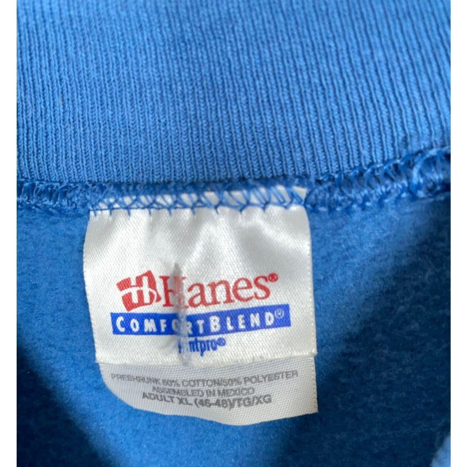 Hanes VTG Yes Arizona Kokopelli Print Sweatshirt Hanes XL Blue Crewneck Tribal Art Size US XL / EU 56 / 4 - 3 Thumbnail