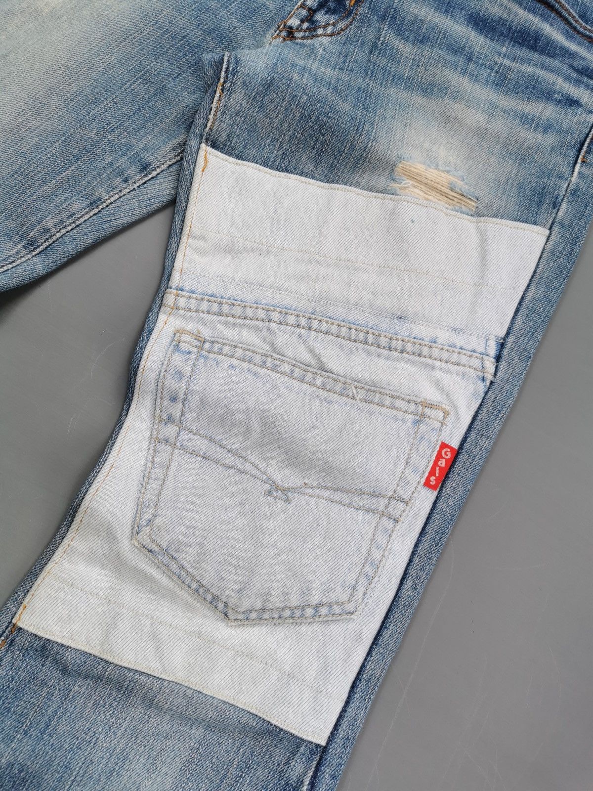 Tornado Mart Flare Nudist Jeans Brappers Customade Size 26" / US 2 / IT 38 - 6 Thumbnail