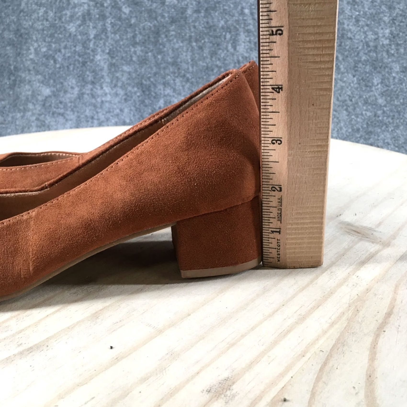 Old Navy Old Navy Heels Womens 7 Ballet Pumps Slip Brown Fabric Round Toe Casual Shoe Size US 7 / IT 37 - 7 Thumbnail