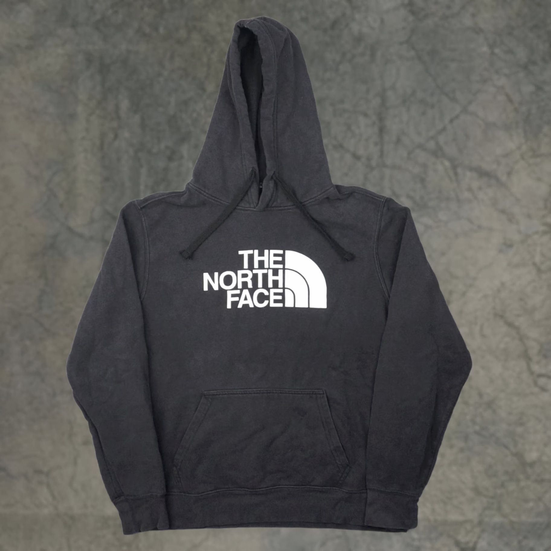 The North Face The North Face Logo Spellout Mens Medium Black Long Sleeve Hoodie Size US M / EU 48-50 / 2 - 1 Thumbnail