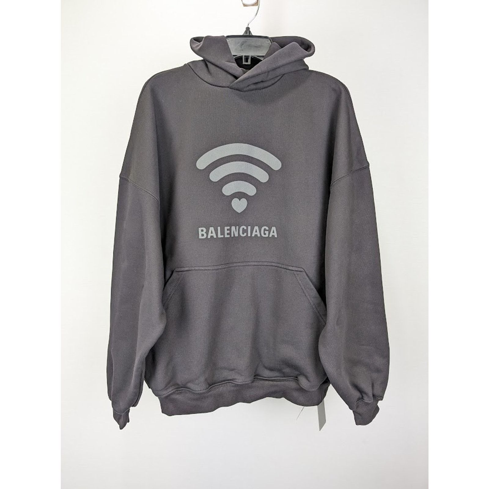 o1rshd1 Q:2 / Large Fit Hoodie in Washed Black