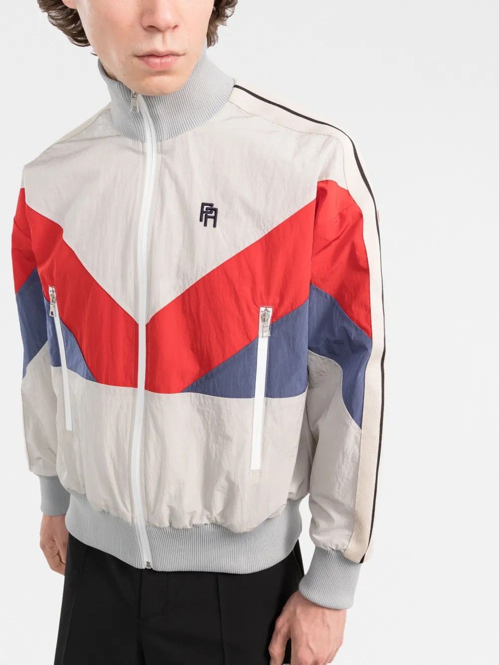 Palm Angels 🇺🇸❗️NEW Palm Angels V Colorblock Windbreaker Jacket Y2K Size US XL / EU 56 / 4 - 3 Thumbnail