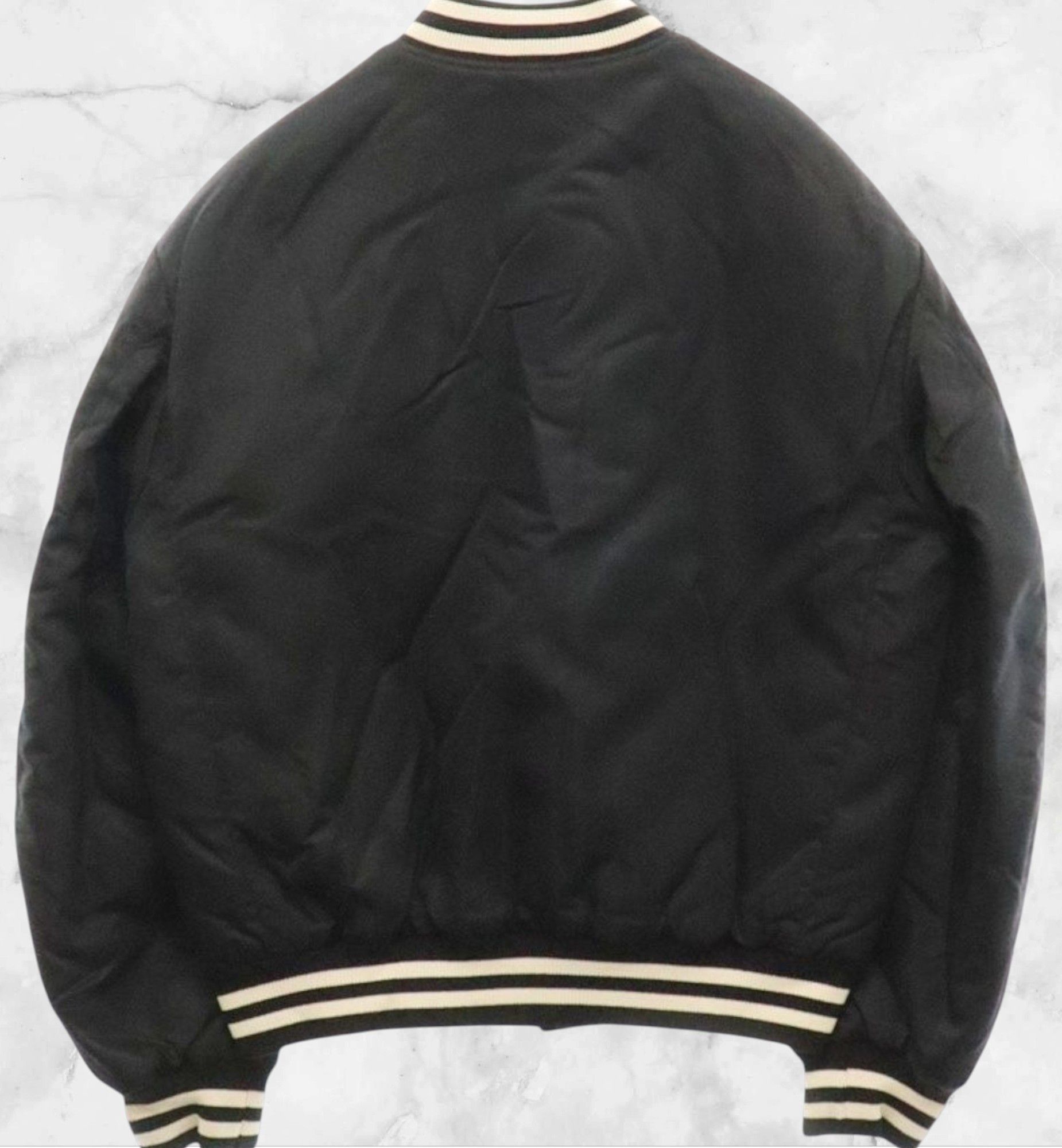 Celine Celine Paris Loose Teddy Jacket in Nylon Bomber Size US L / EU 52-54 / 3 - 2 Thumbnail