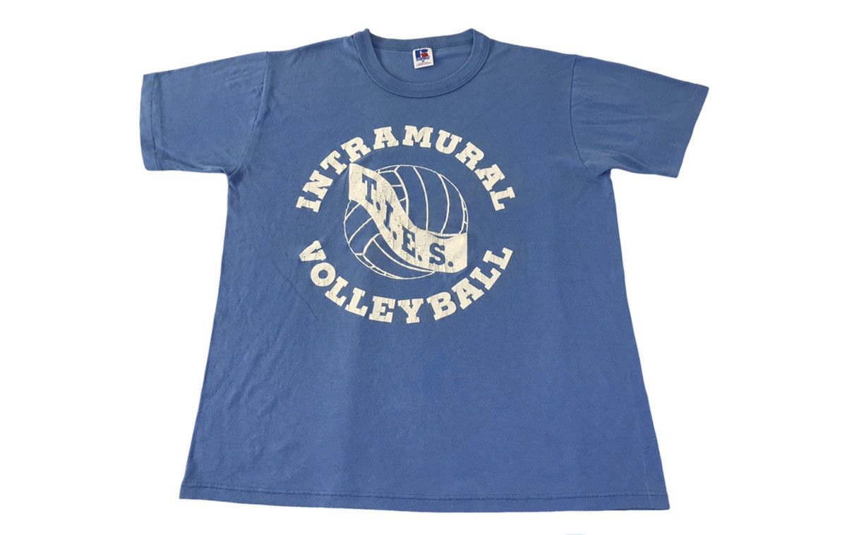 Russell Athletic 90s Russell Athletic Usa Intramural Volleyball Printed Tee Size US M / EU 48-50 / 2 - 1 Thumbnail