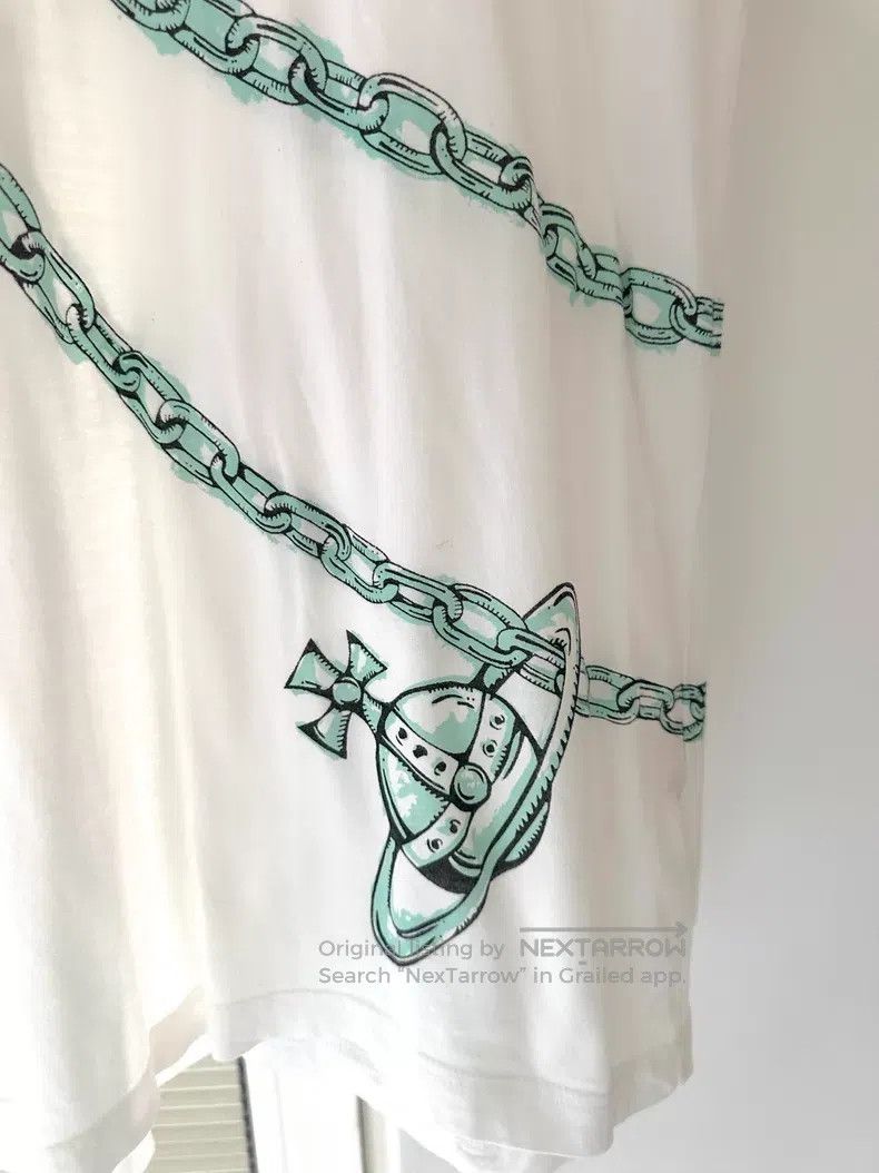 Vivienne Westwood Vivienne Westwood Chains Saturn short-sleeved T-shirt Size M / US 6-8 / IT 42-44 - 6 Thumbnail