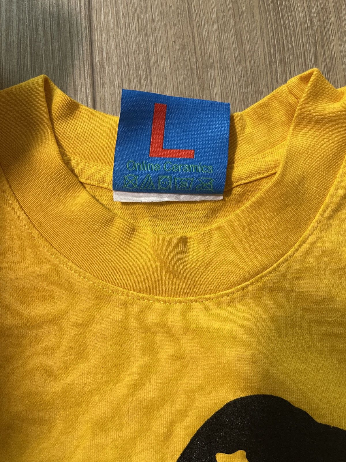 Online Ceramics Yellow Online Ceramics AOL Wizards Tee Size Large Size US L / EU 52-54 / 3 - 3 Thumbnail
