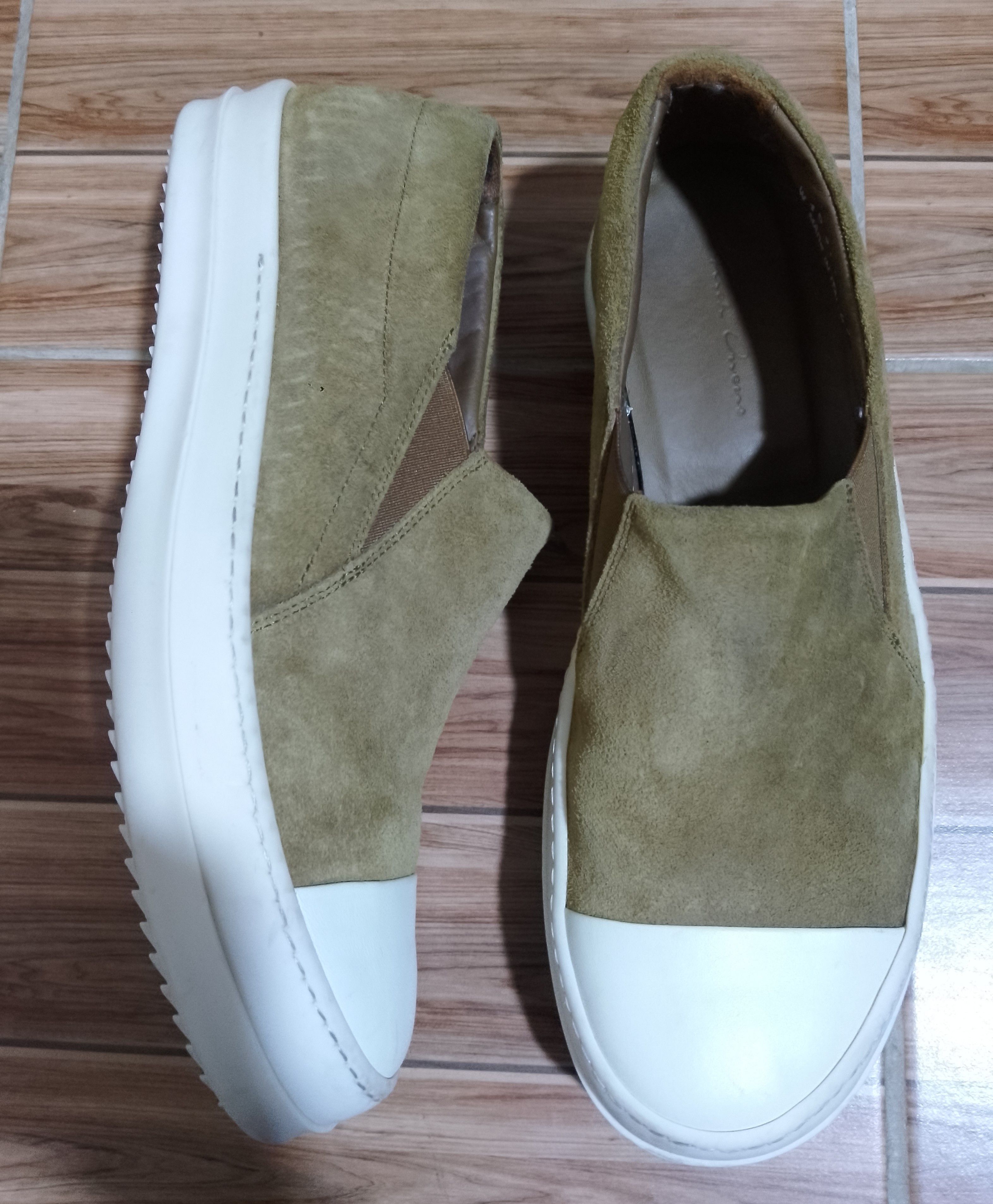 Rick Owens rick Owens tan suede mainline boat Size US 10 / EU 43 - 4 Thumbnail