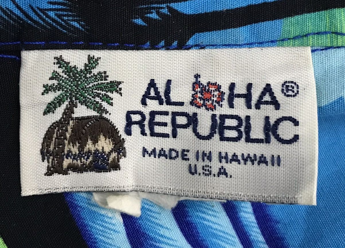 Vintage Vintage Aloha Republic Made In Hawaii Usa Shirt Button Up Size US L / EU 52-54 / 3 - 9 Thumbnail