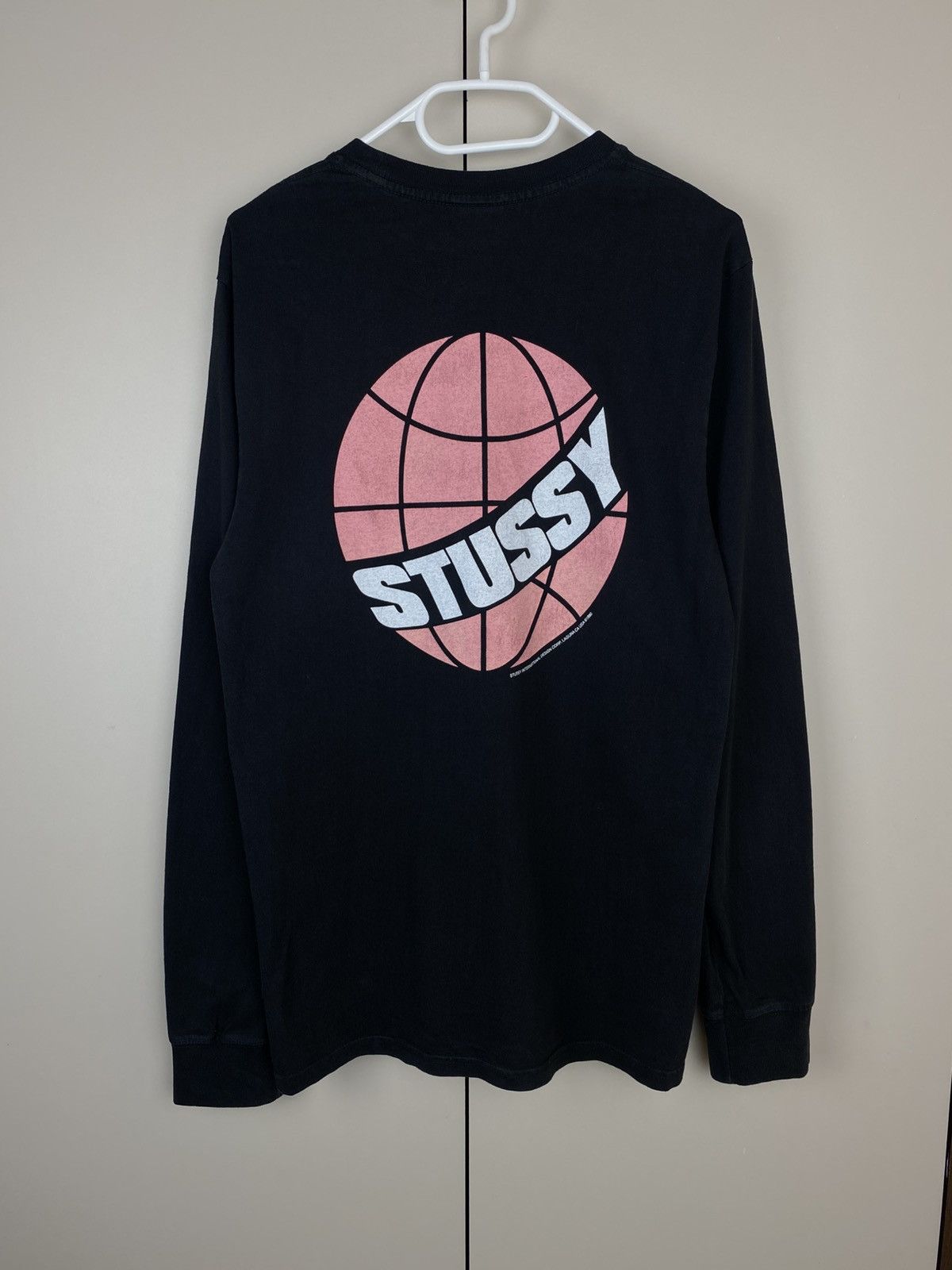 Stussy Rare Vintage Stussy T-Shirt Peace Long Sleeve Y2K Big Logo Size US S / EU 44-46 / 1 - 1 Thumbnail