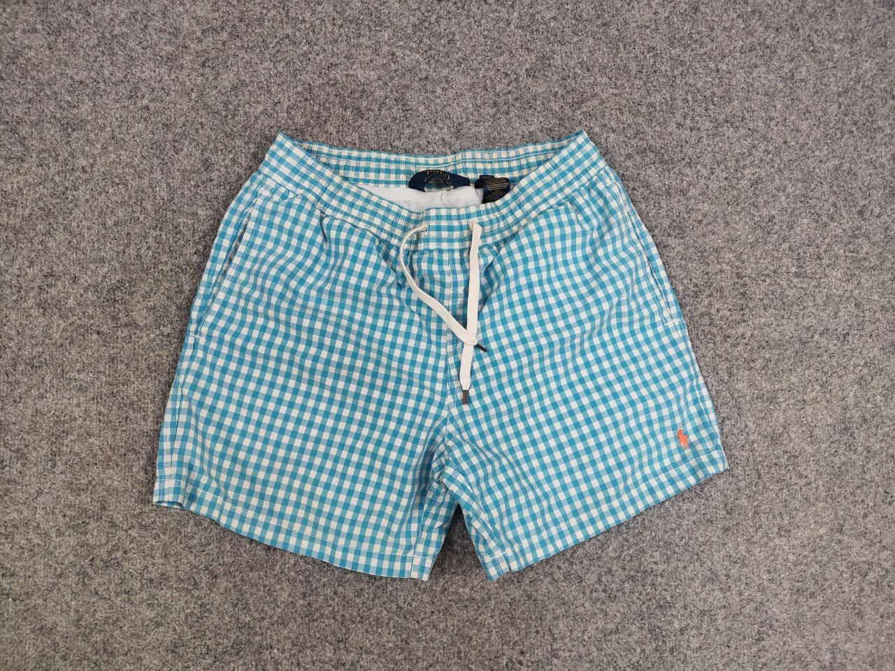 Polo Ralph Lauren Vintage Polo Ralph Lauren Blue checkered Cotton Blend Shorts Size US 32 / EU 48 - 8 Thumbnail