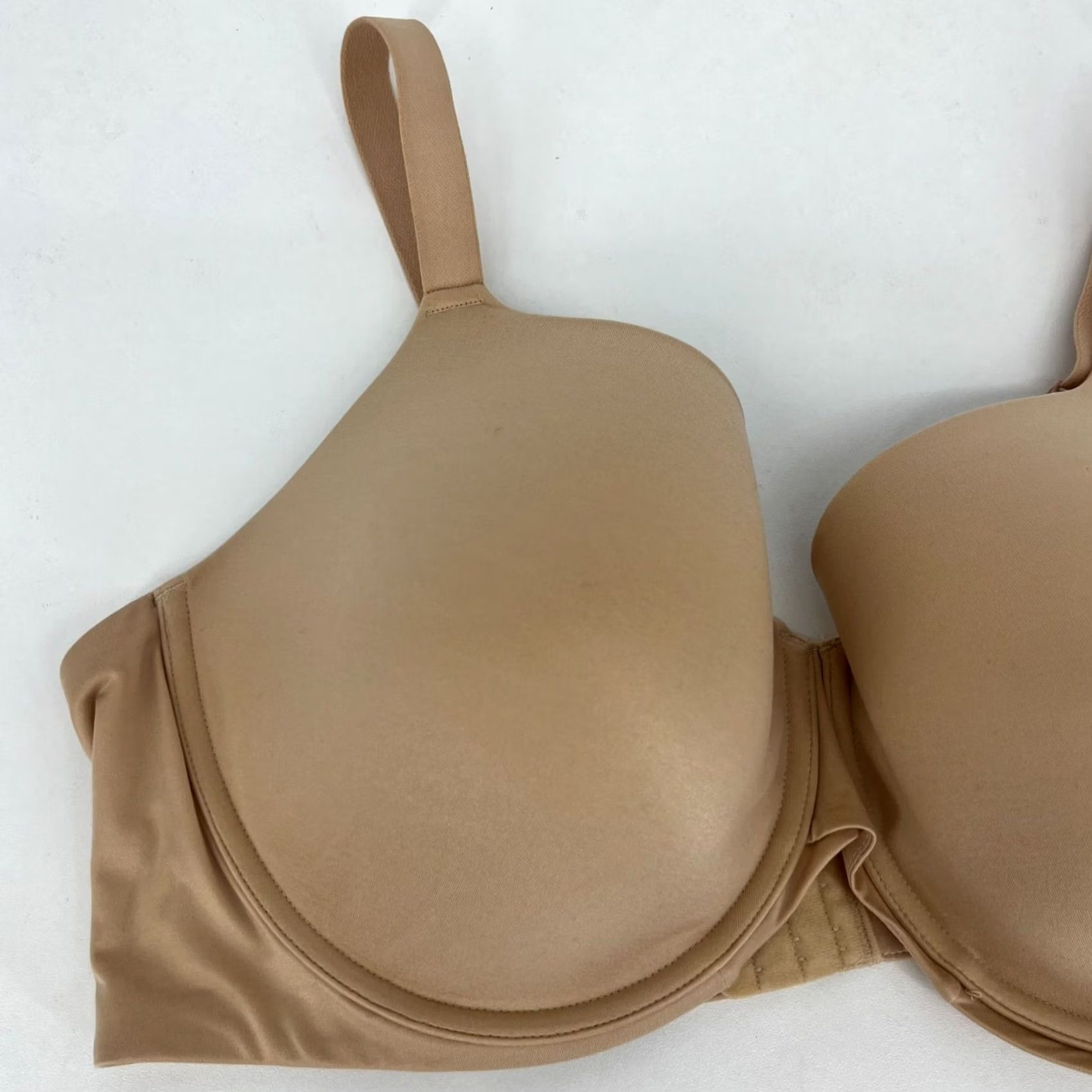 Vintage Auden Bra Women 44D Beige Underwired Padded T-Shirt Size ONE SIZE - 2 Thumbnail