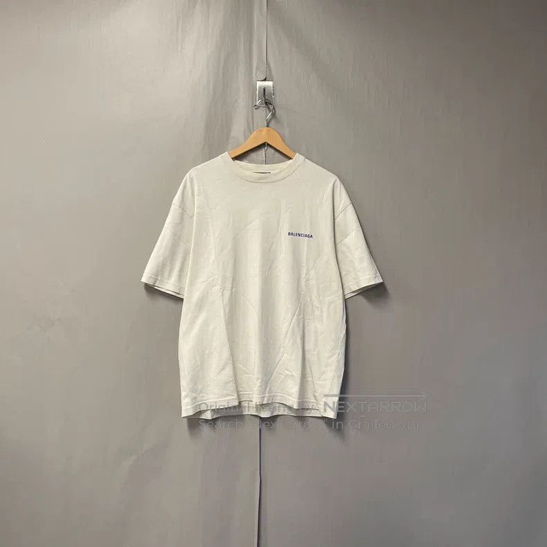 Balenciaga Balenciaga Front and Back Letter Printed Logo Beige Short Size US S / EU 44-46 / 1 - 2 Thumbnail