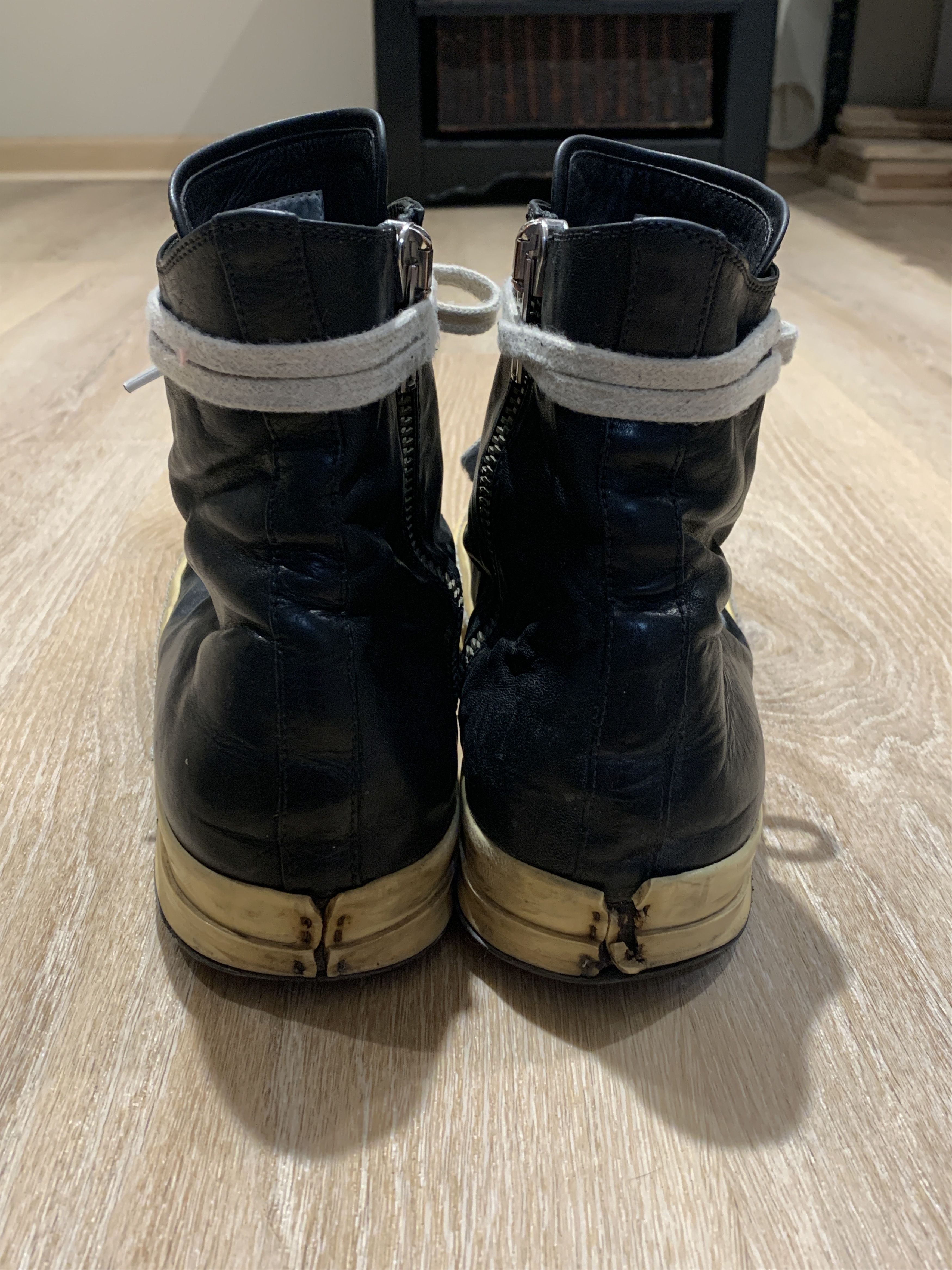 Rick Owens Rick Owens SS09 "Strutter" Staple Ramones Size US 10 / EU 43 - 2 Thumbnail
