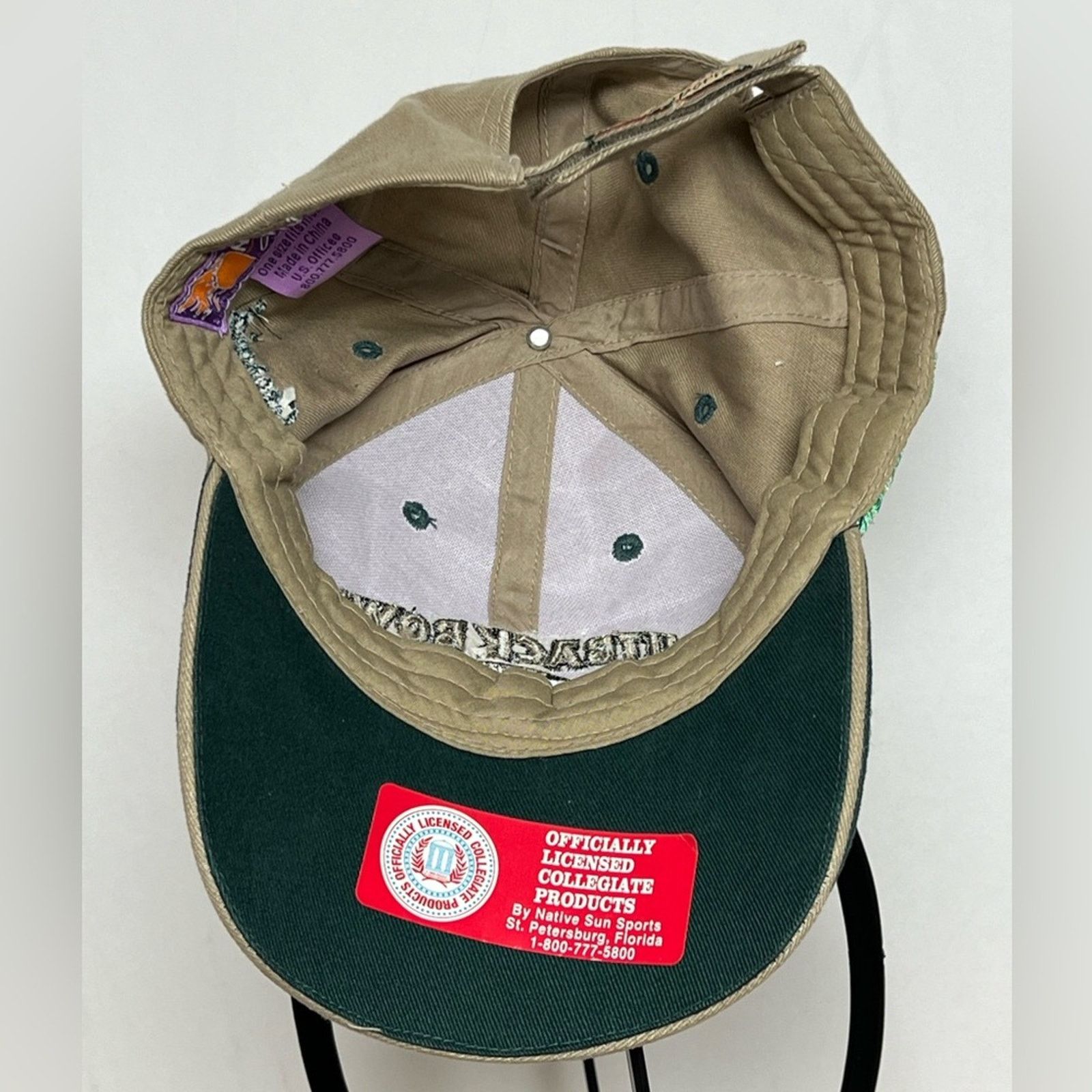Vintage VINTAGE OUTBACK BOWL GEORGIA VS. WISCONSIN NCAA HAT CAP NWT Size ONE SIZE - 7 Thumbnail