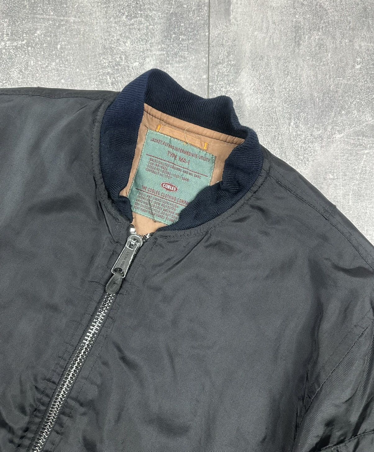 Other Cobles Type MA1 Bomber Flyers Jacket Size US XL / EU 56 / 4 - 7 Thumbnail