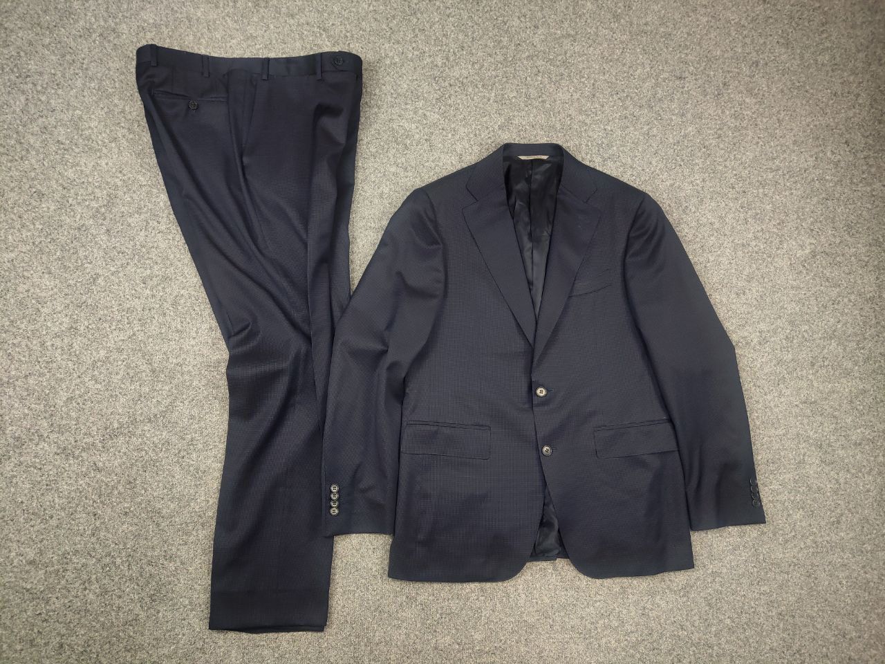Canali Canali Italy Design Business Classic Suit Structure wool Size 50R - 16 Thumbnail