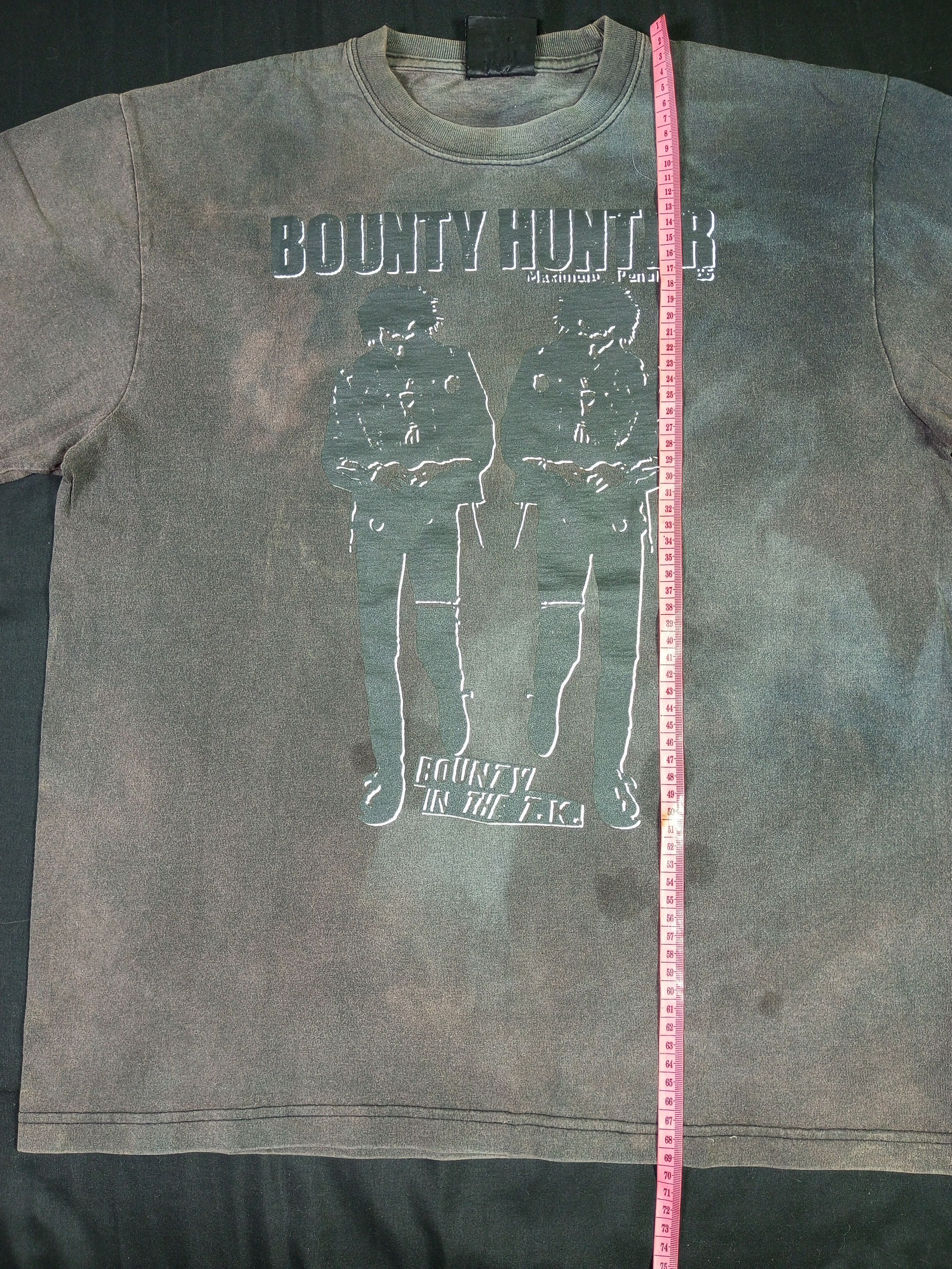 Bounty Hunter Vintage 00s BXH maximum penalty Bounty In The T.K T-shirt Size US L / EU 52-54 / 3 - 8 Thumbnail