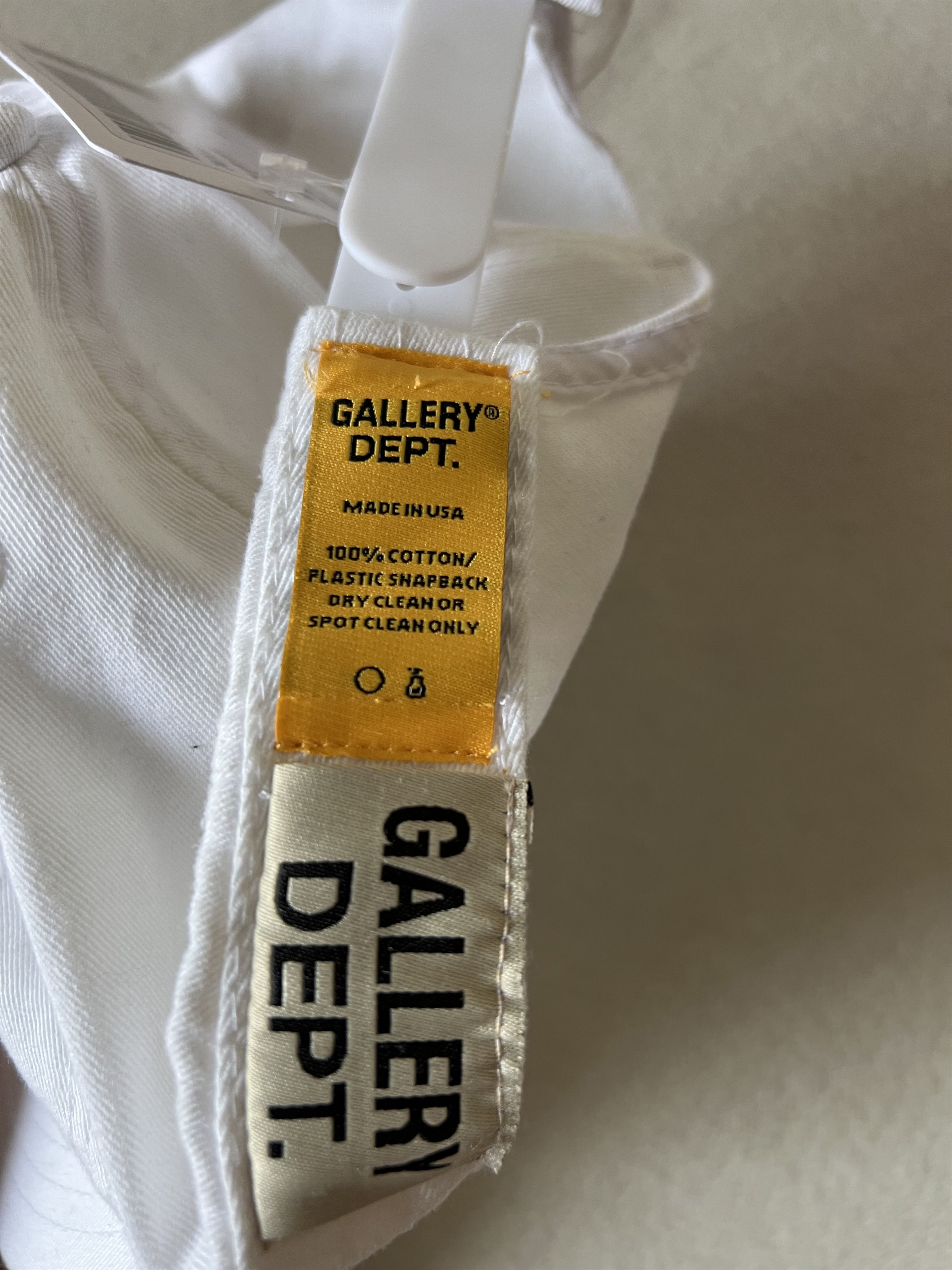 Gallery Dept. Gallery Dept. Ol' G Hat in White Size ONE SIZE - 7 Thumbnail