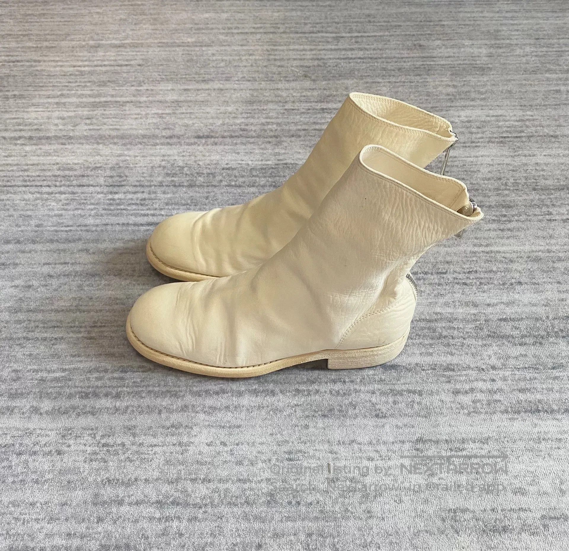 Guidi white high. Size US 7.5 / IT 37.5 - 3 Thumbnail
