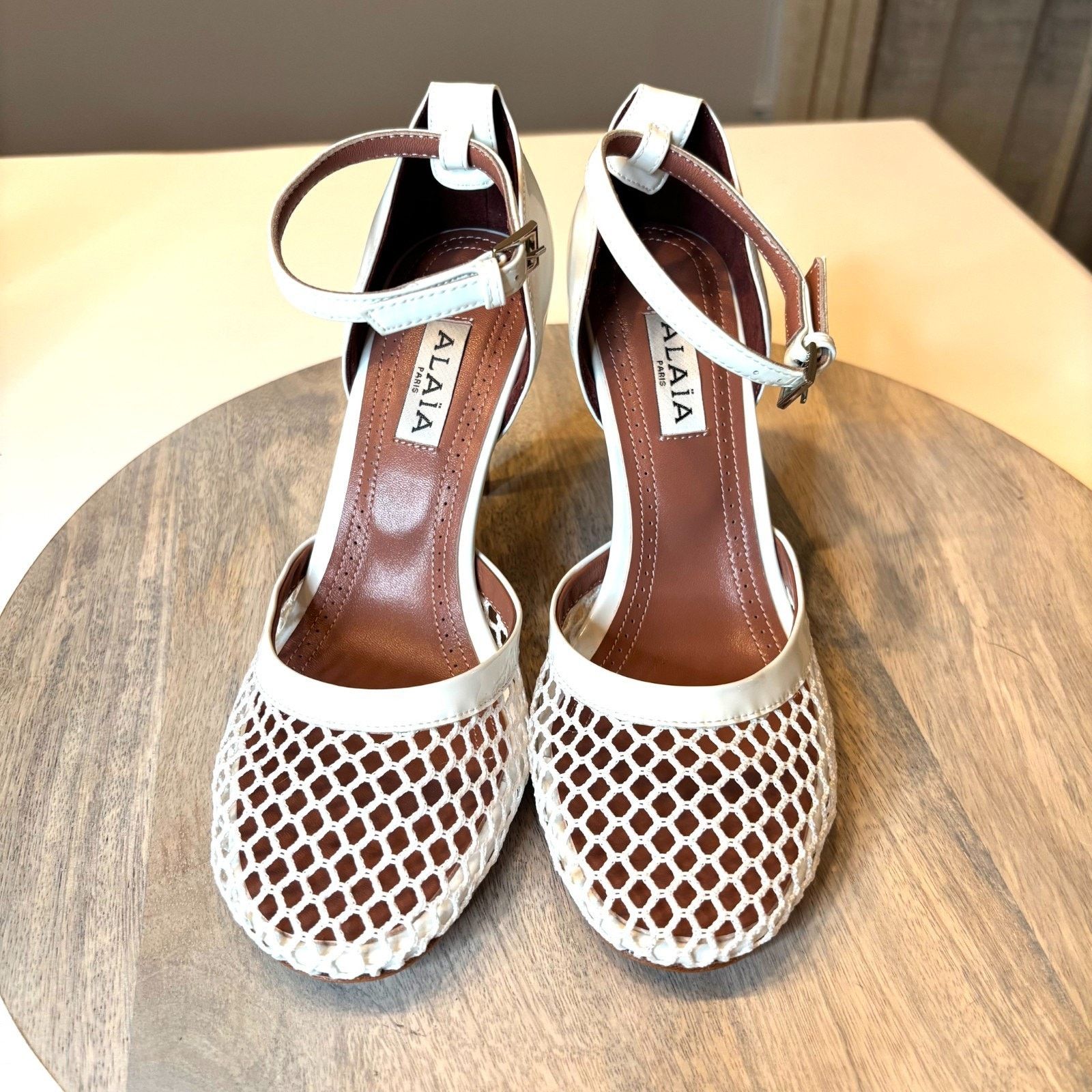 Alaia NEW Alaïa Ankle Strap Heels Pumps Italy EU 36 US Size 5.5 Size US 5.5 / IT 35.5 - 4 Thumbnail