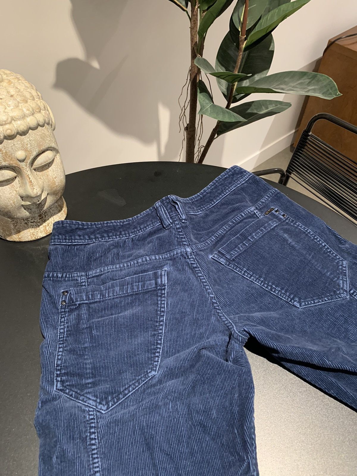 Le 31 × Vintage Navy blue corduroy pants Size US 29 - 1 Thumbnail