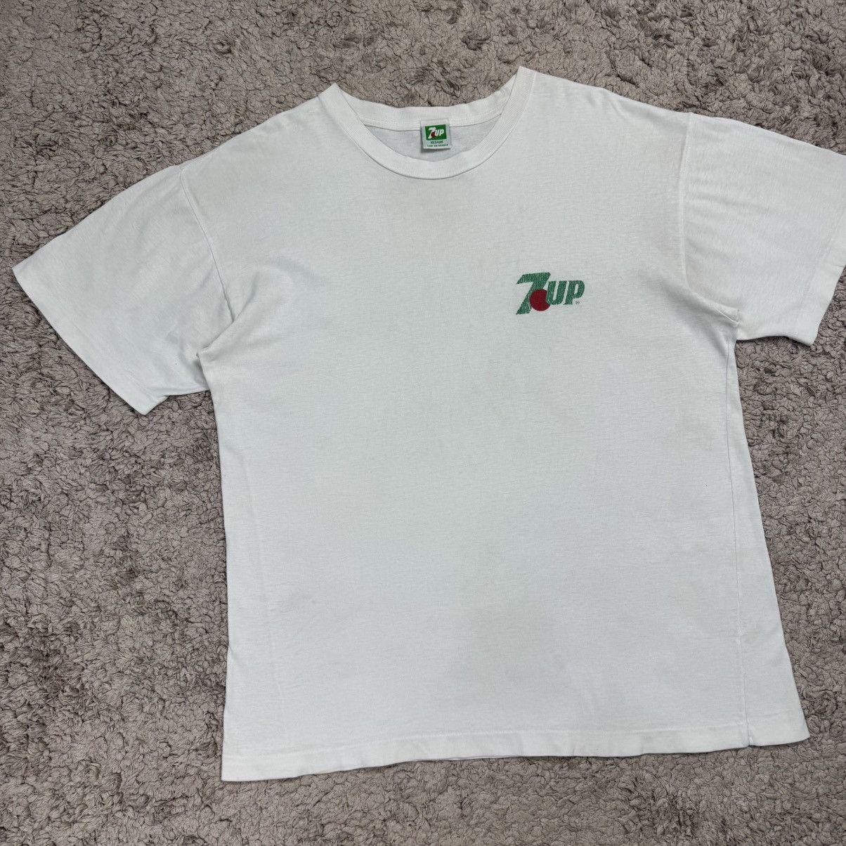 Vintage Vintage 7up Promo T-shirt Size US M / EU 48-50 / 2 - 3 Thumbnail