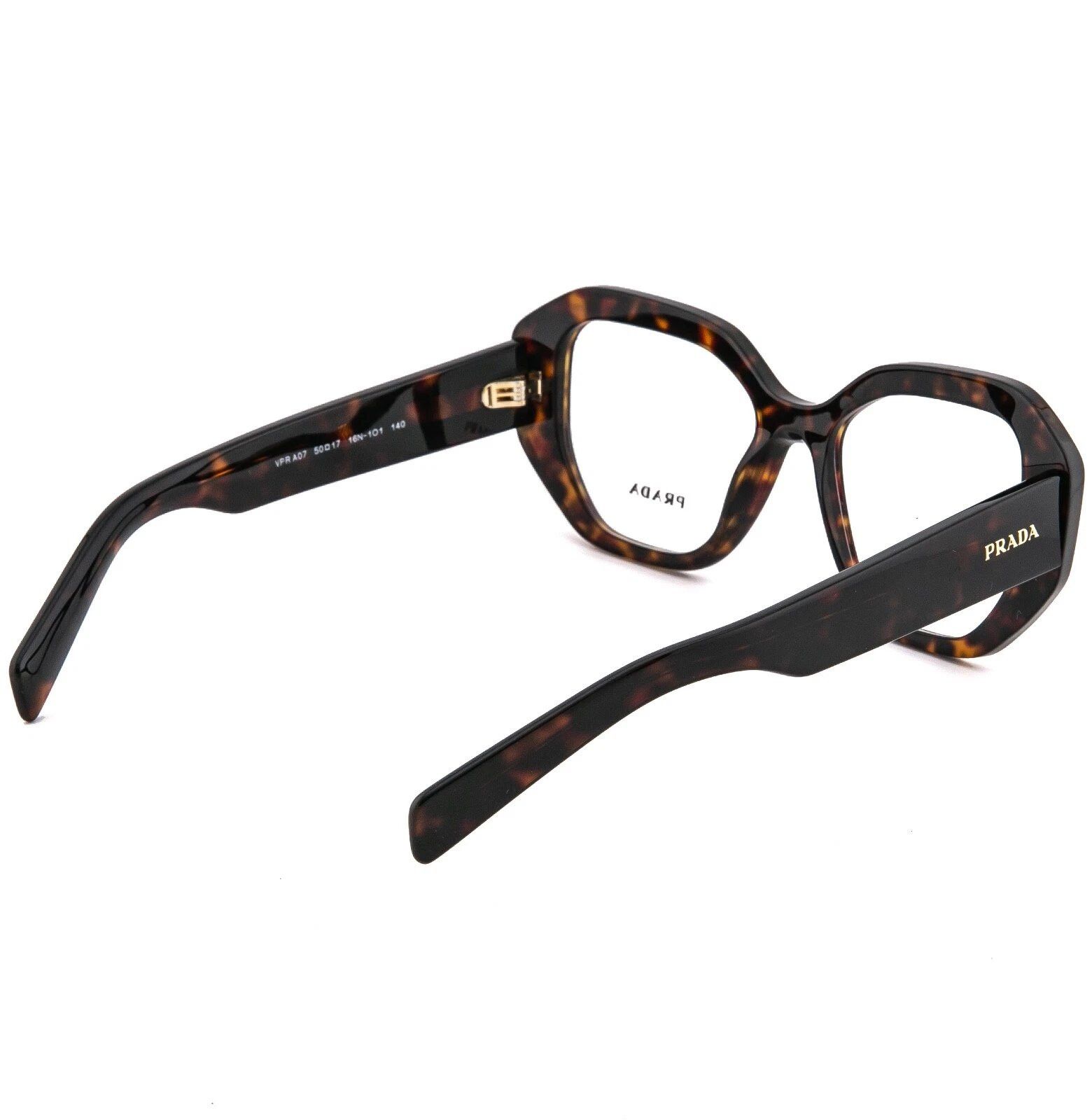 Prada PRADA SYMBOLE PRA07V Brown Havana Bold Eyeglass A07V A07 Size ONE SIZE - 5 Thumbnail