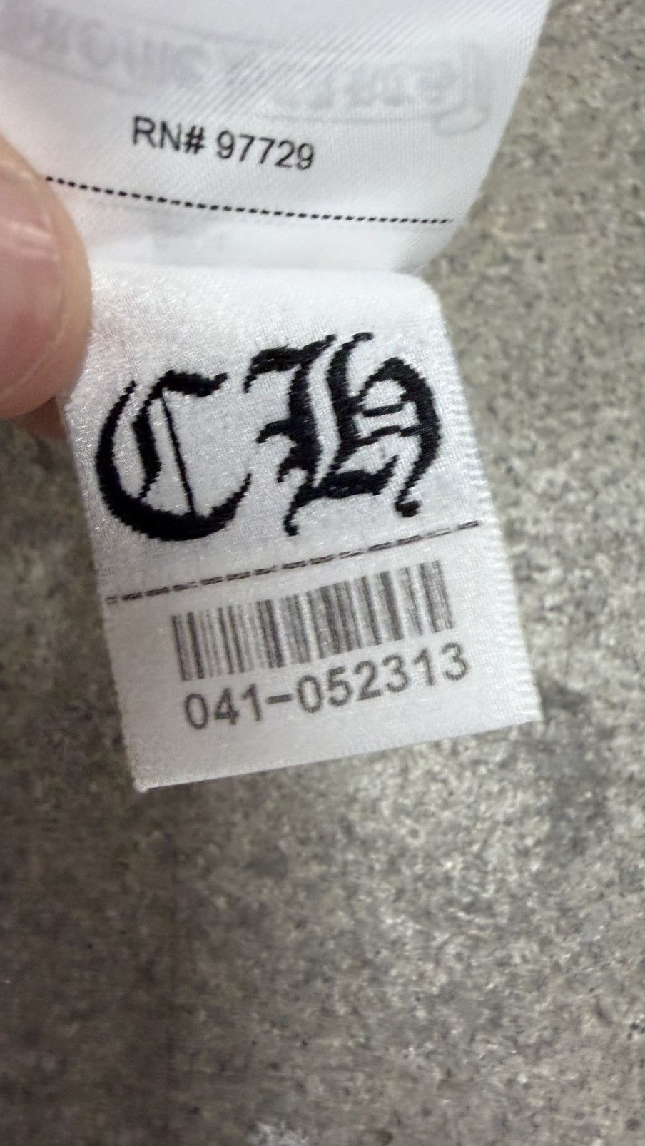 Chrome Hearts RARE!Chrome Hearts White T-Bar Script Rib Tank Top Size US L / EU 52-54 / 3 - 9 Thumbnail