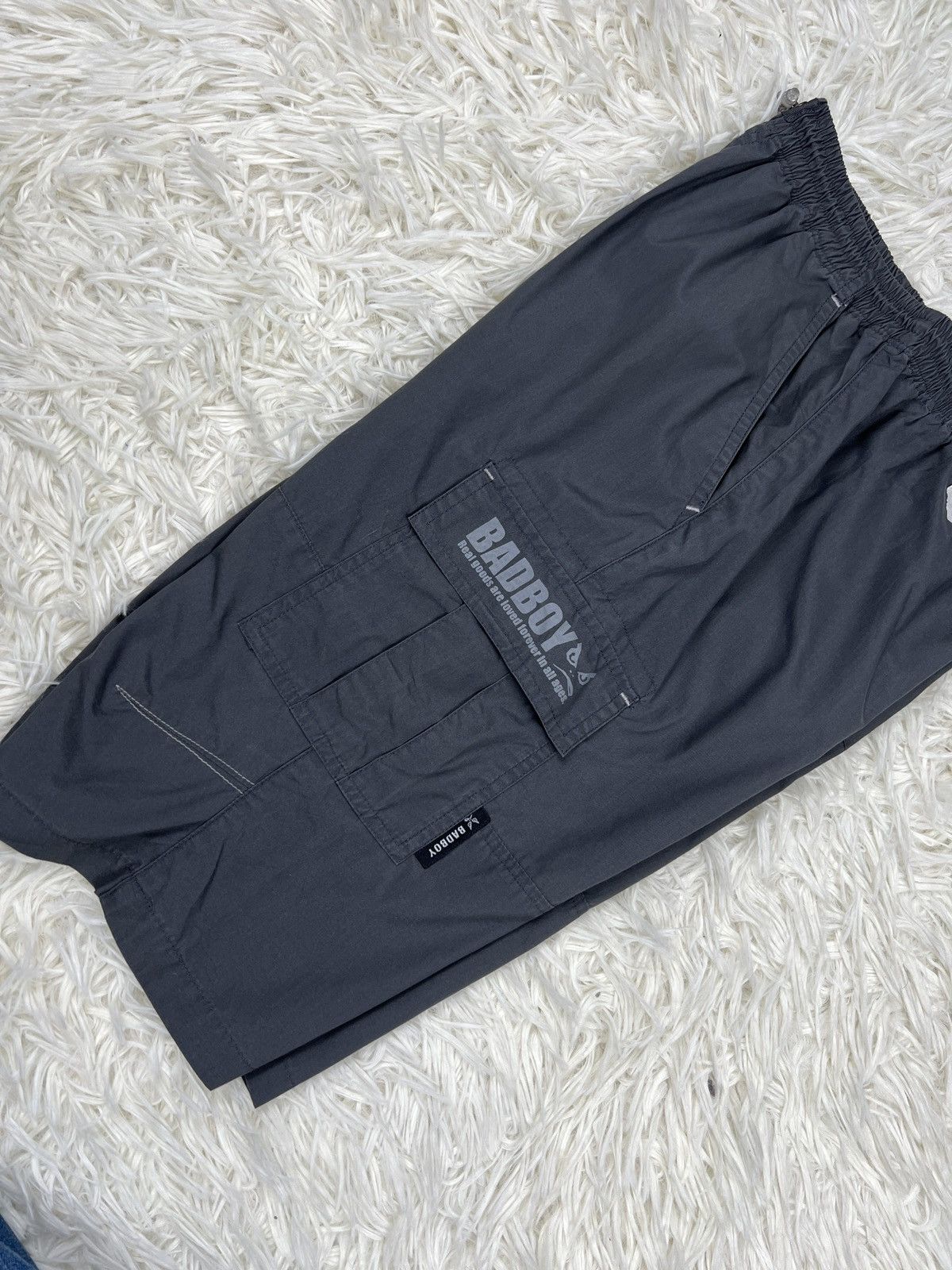Japanese Brand × Revenge BadBoy Cargo Short Pants Size US 27 - 6 Thumbnail