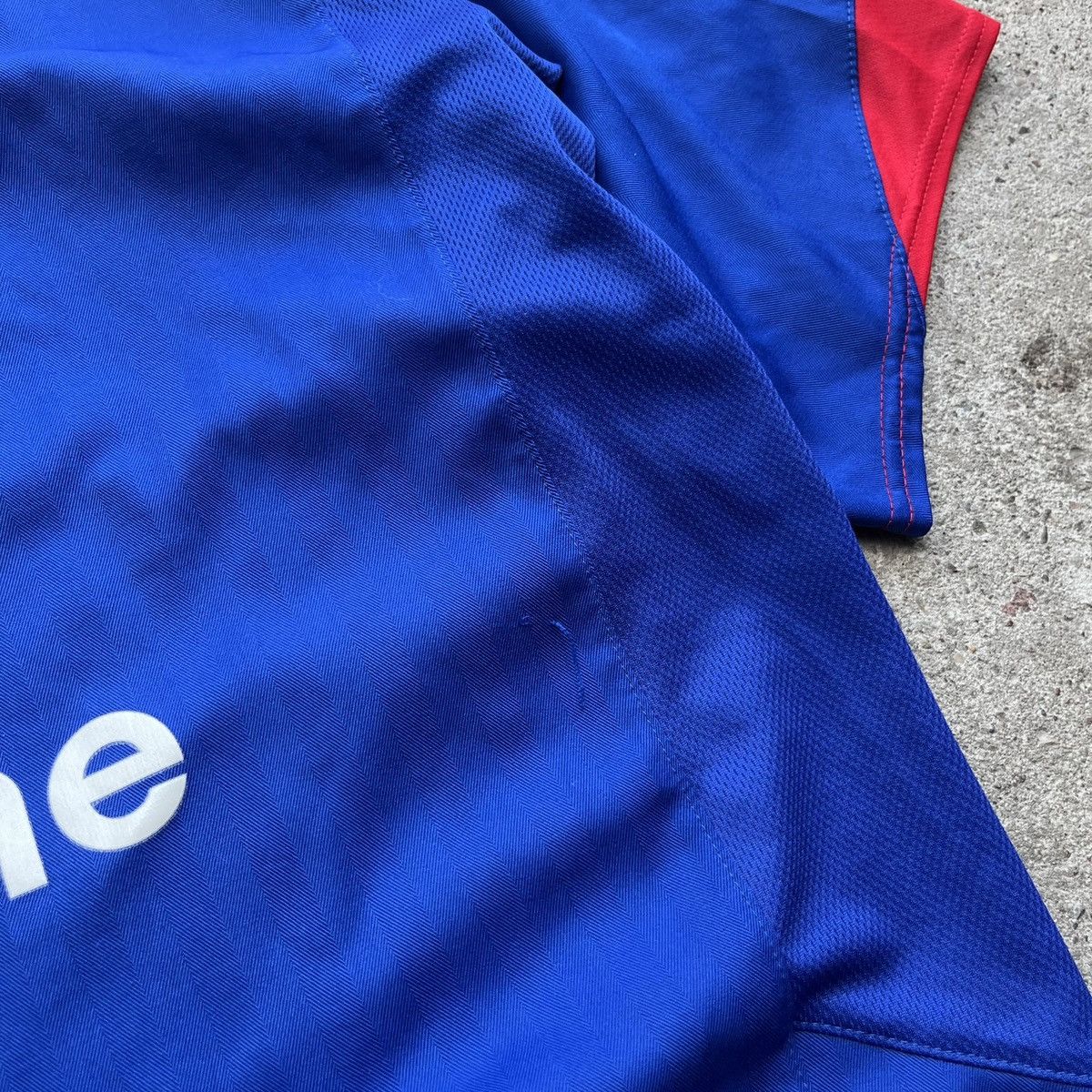 Nike 2005-06 Manchester United Nike Home Kit blue ManU vintage Size US XL / EU 56 / 4 - 3 Thumbnail