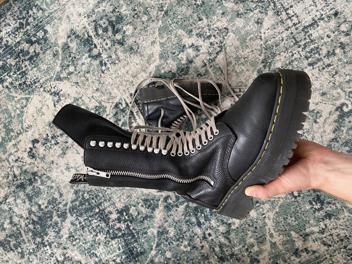 Dr. Martens × Rick Owens Rick Owens x Dr. martens High Boots Size US 9.5 / EU 42-43 - 1 Thumbnail