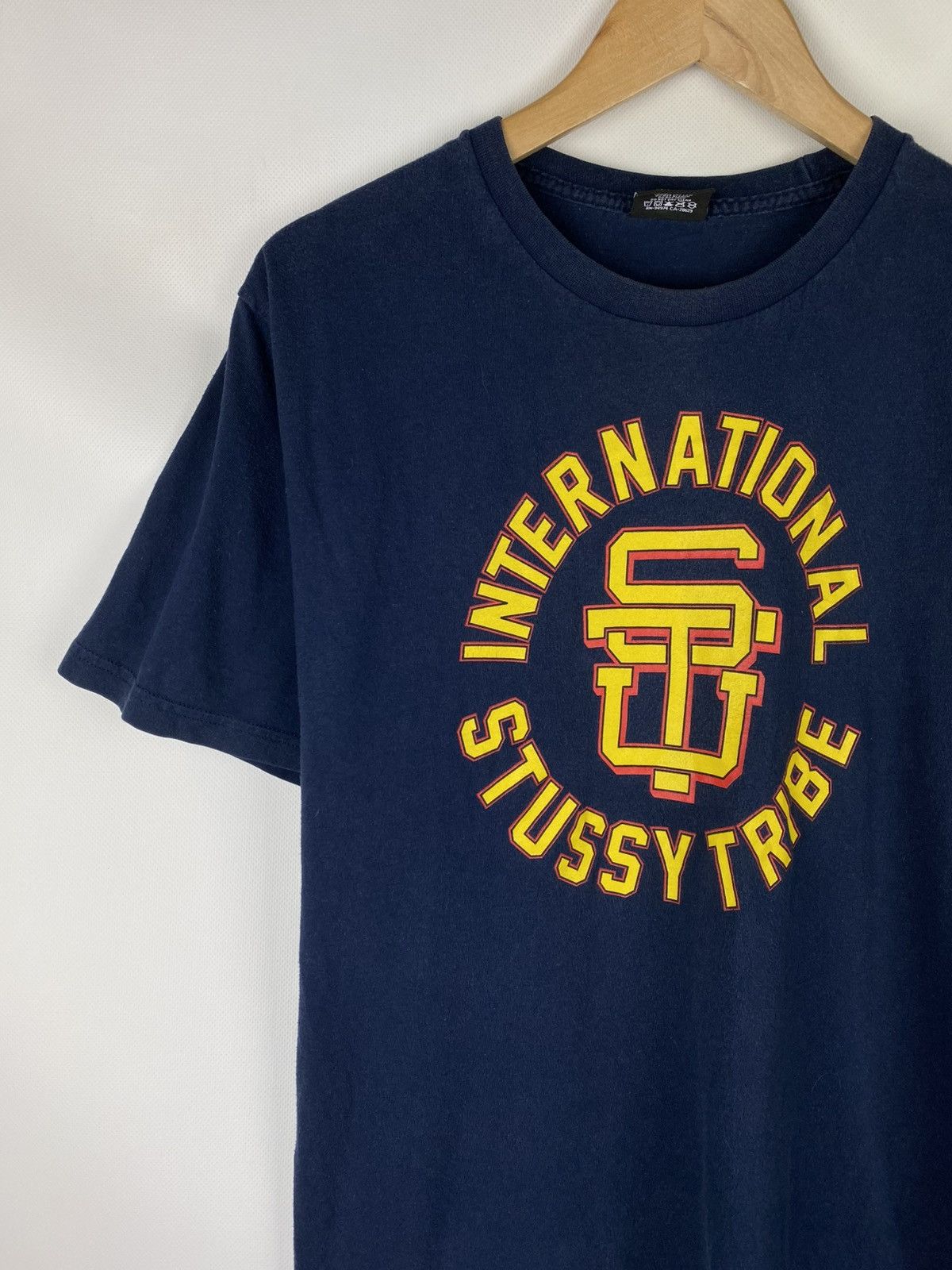 Stussy Stussy International Men’s Big Logo T Shirt Size M Size US M / EU 48-50 / 2 - 4 Thumbnail
