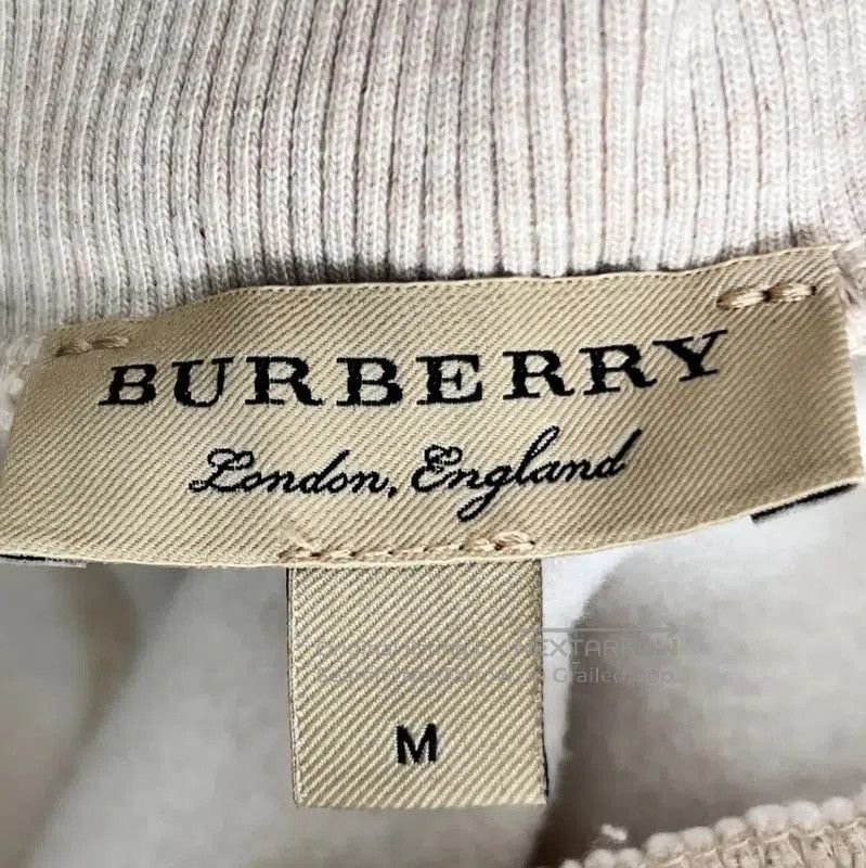Burberry Burberry Grey Cotton Blend Women's Sweatshirt. Size M / US 6-8 / IT 42-44 - 4 Thumbnail