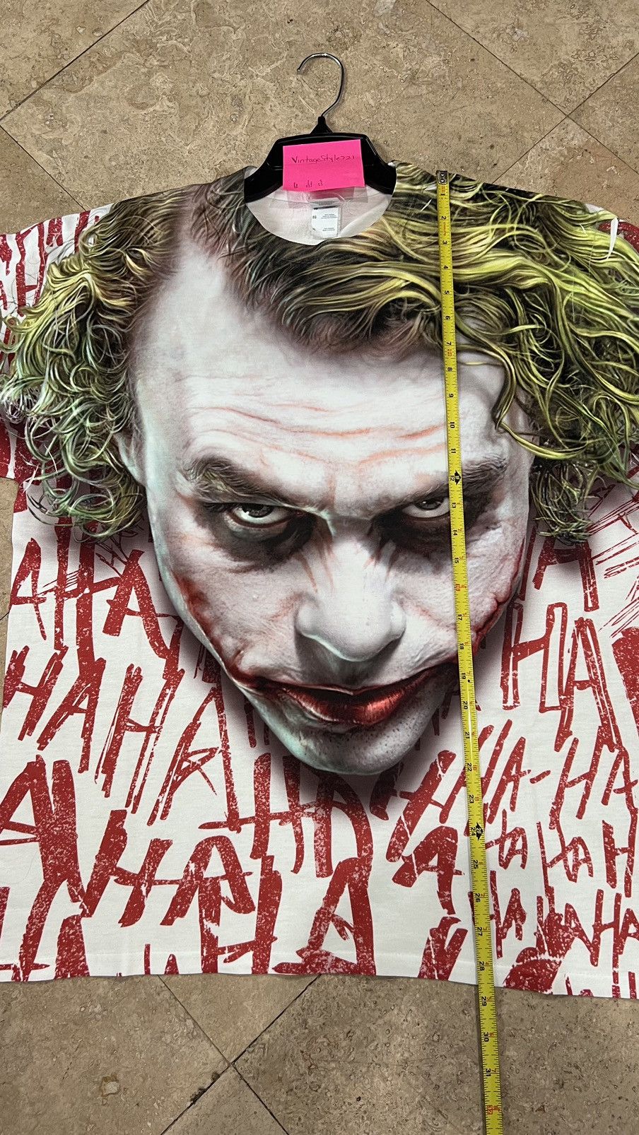 DC Comics × Vintage Joker HAHAHAHA Jerzees Tshirt Size XL Size US XL / EU 56 / 4 - 4 Thumbnail