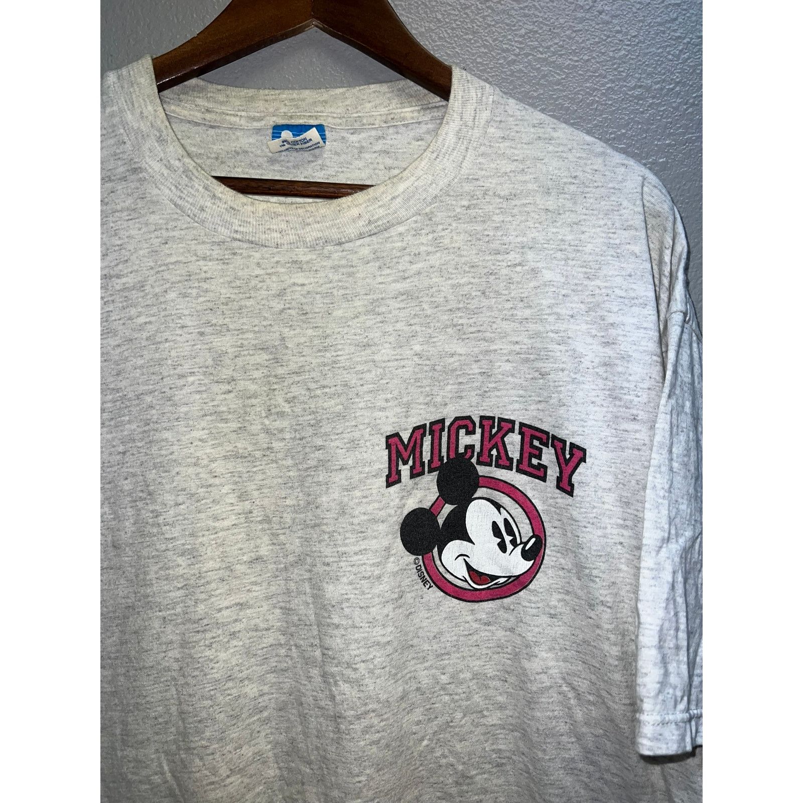Disney Vintage Mickey Mouse Shirt Gray Character Fashions Tee 2XL Size US XXL / EU 58 / 5 - 2 Thumbnail