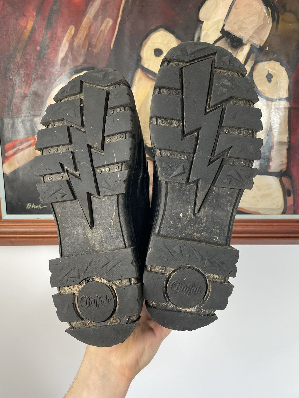 Buffalo London Avant Garde High Black Boots Buffalo Y2k Alternative Vegan Size US 10 / IT 40 - 8 Thumbnail