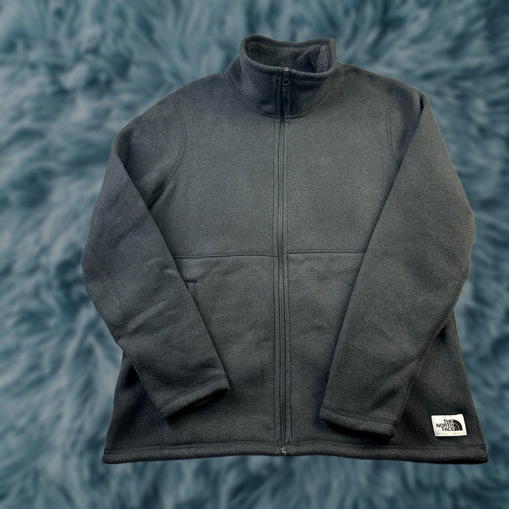 The North Face The North Face Jacket Womens Large Gray Crescent Full Zip Fleece Lined Size L / US 10 / IT 46 - 1 Thumbnail