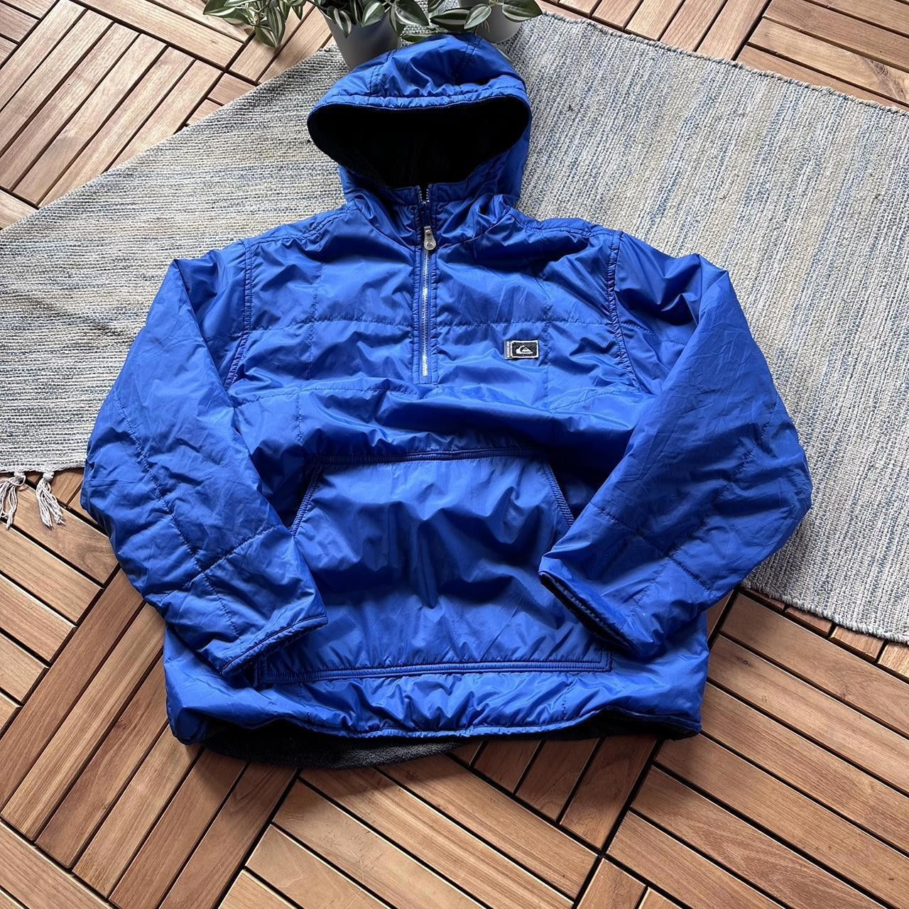 Quiksilver Vintage Y2K Quiksilver Surfwear Fleece Anorak Jacket Size US L / EU 52-54 / 3 - 2 Thumbnail