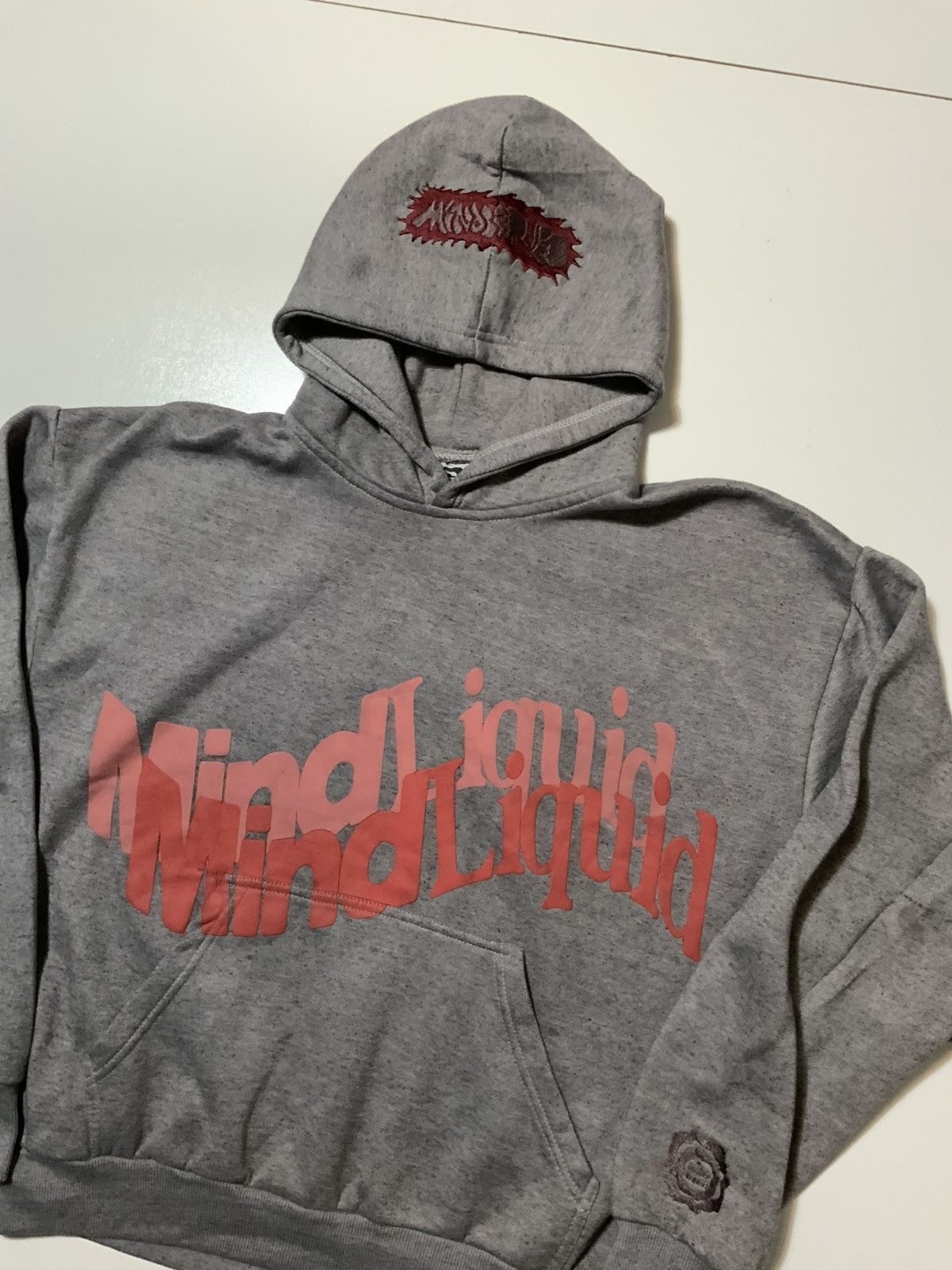 Other Mind Liquid “Liquid Words” Graphic Print Pullover Hoodie Size US M / EU 48-50 / 2 - 3 Thumbnail