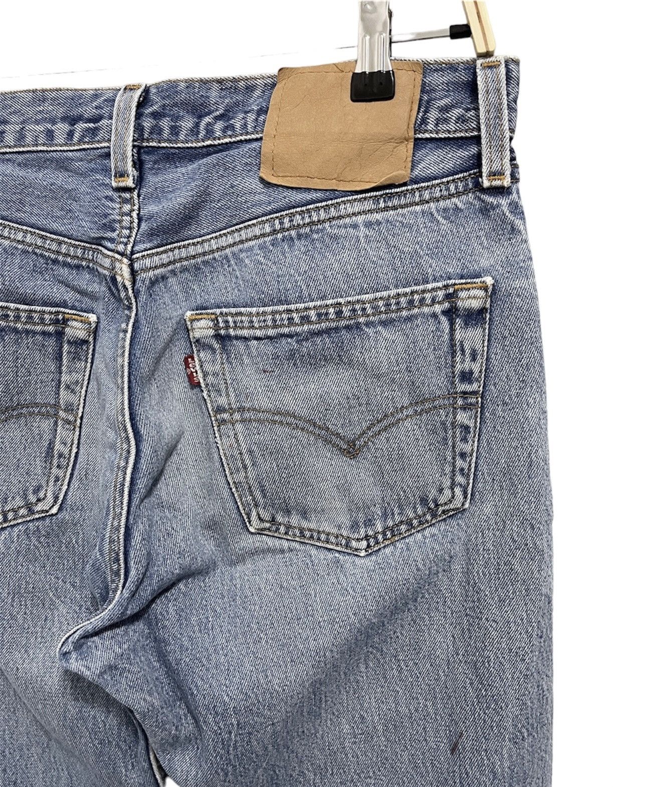 Levi's VINTAGE 90s LEVIS 501 NON SELVEDGE 34x33 STAMP 524 Size US 31 - 11 Thumbnail