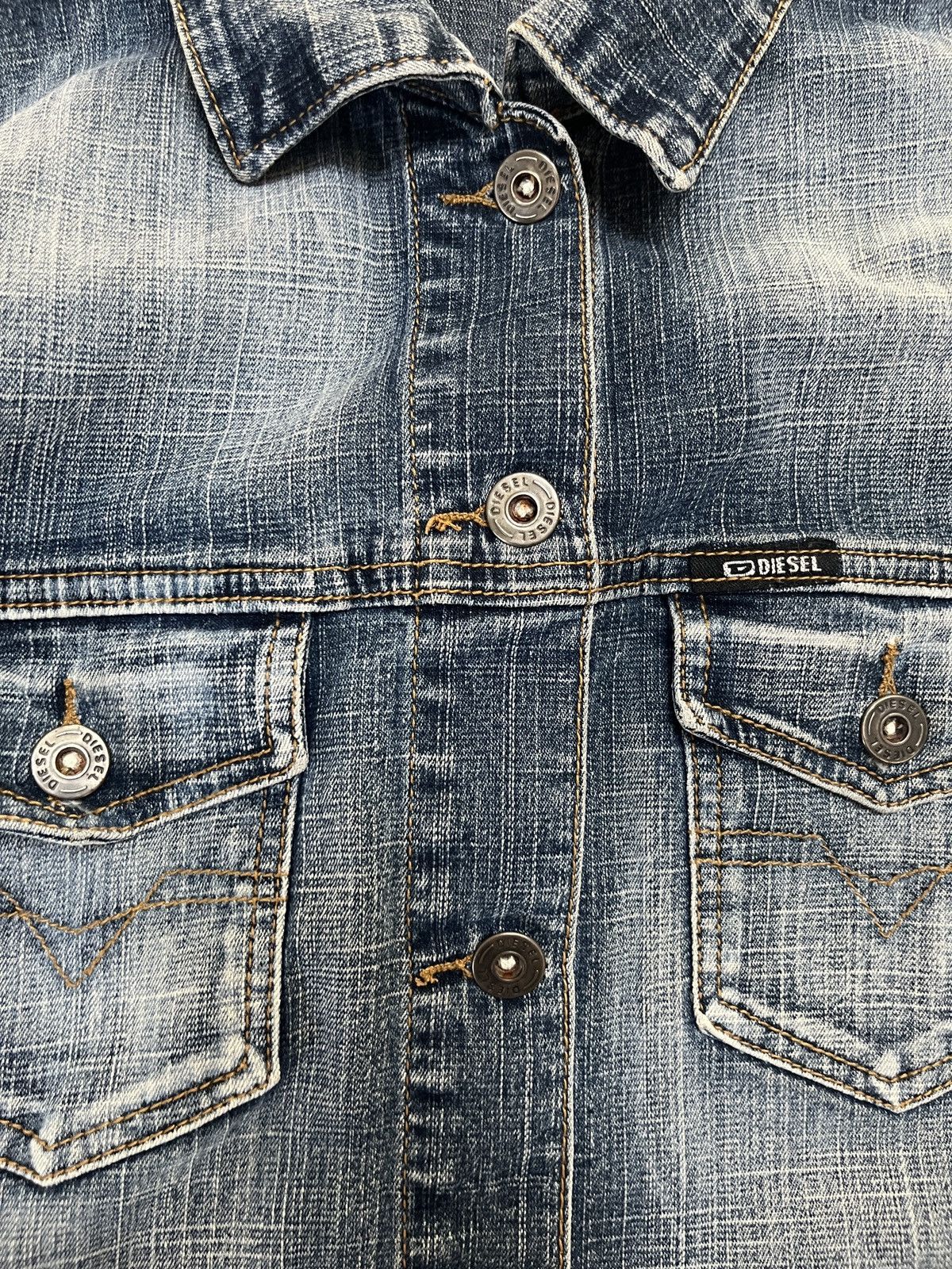 Diesel Diesel denim jacket Size L / US 10 / IT 46 - 2 Thumbnail