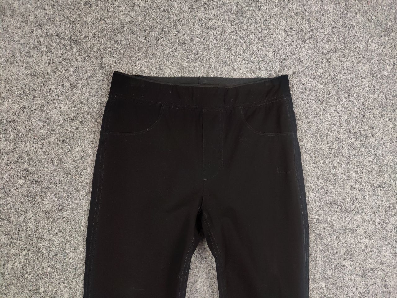 Helmut Lang Helmut Lang USA Skinny Narrow Elastic Black Leg Pants Size 28" / US 6 / IT 42 - 6 Thumbnail
