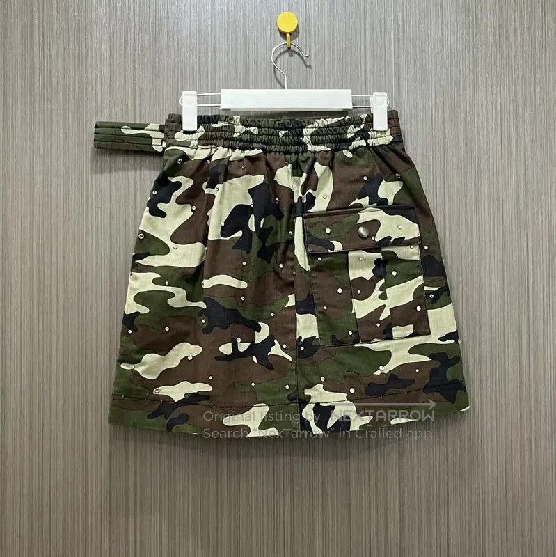 Miu Miu Miu Miu Women's Cotton Camouflage Skirt . Size 23" - 2 Thumbnail