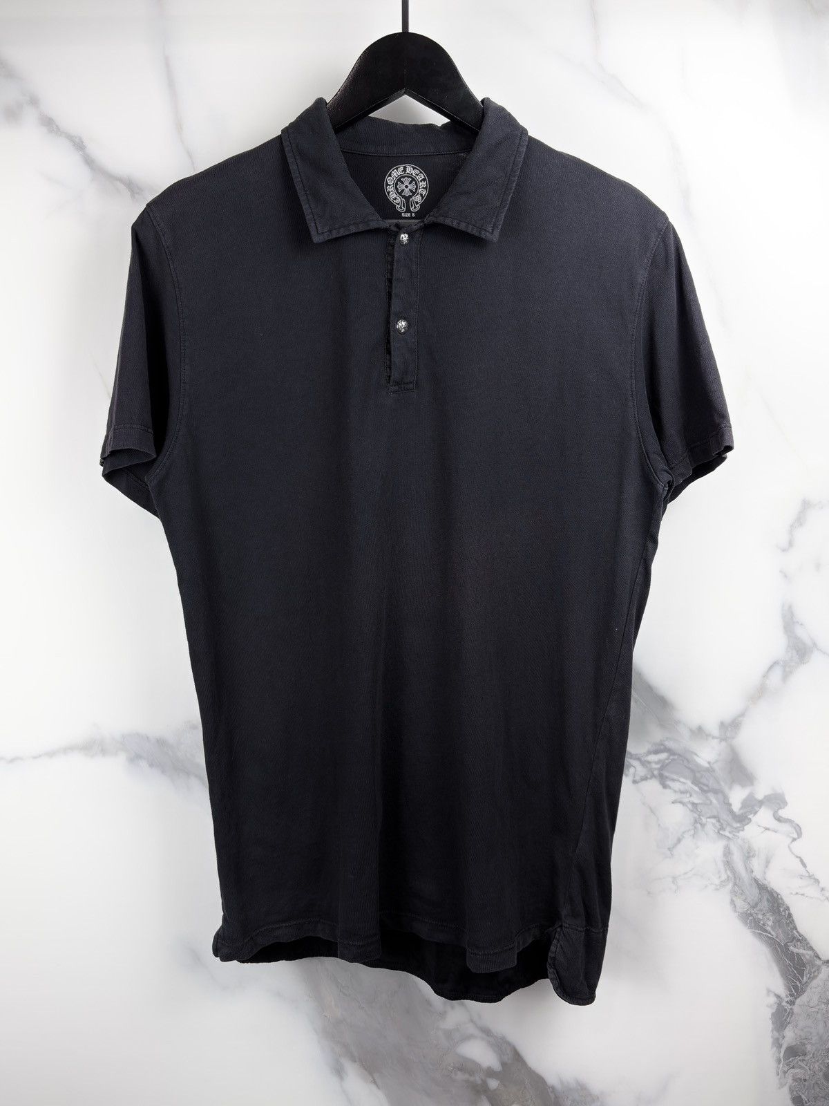 Chrome Hearts × Vintage 2000's Chrome Hearts Horseshoe Polo Tee