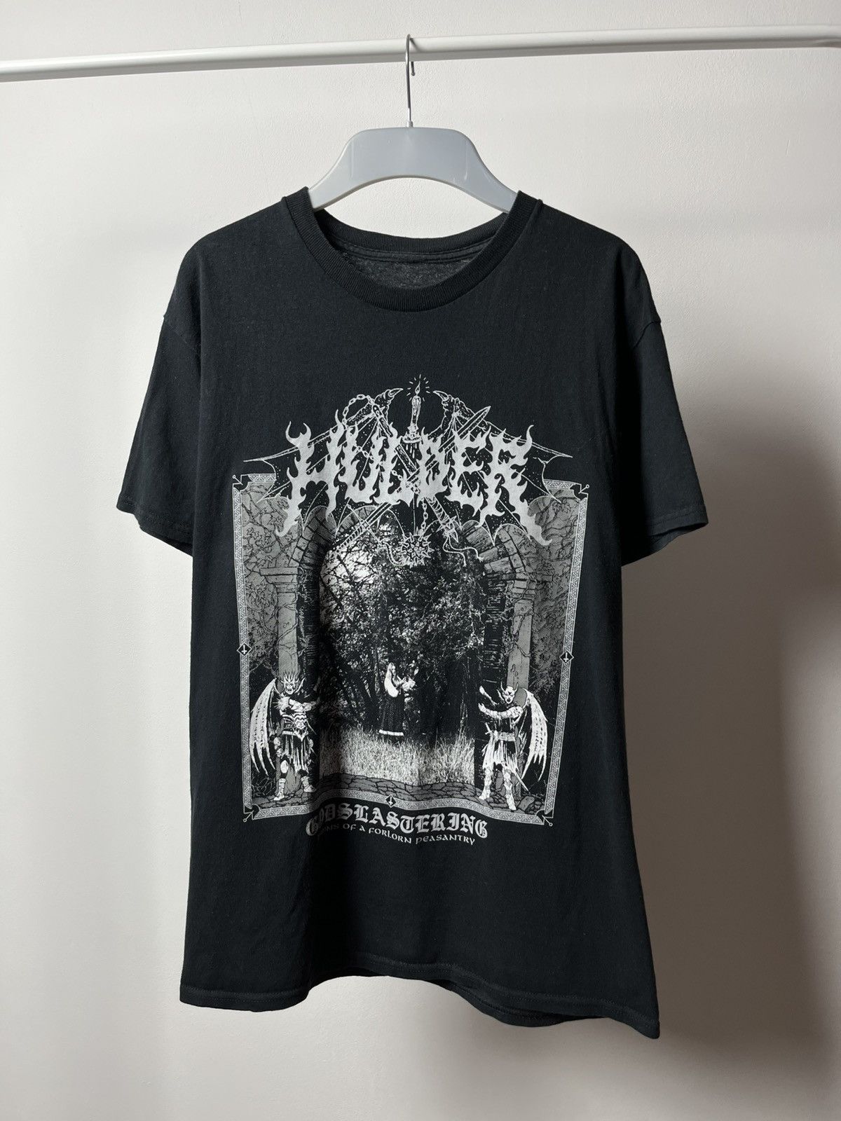 Band Tees Hulder Godslastering Black Metal T-Shirt Size L Size US L / EU 52-54 / 3 - 1 Thumbnail