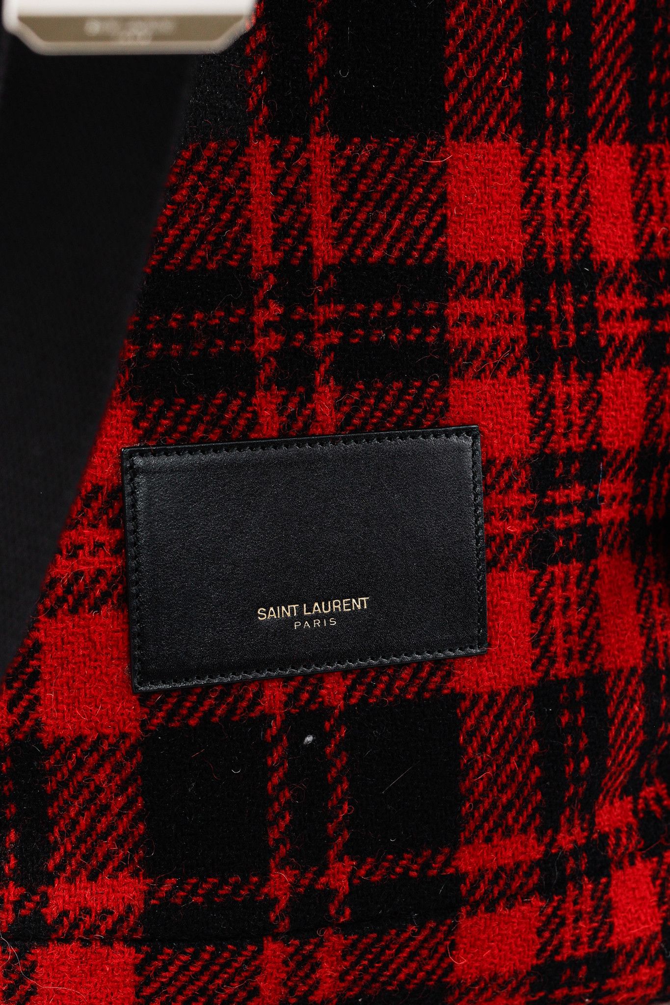 Saint Laurent Paris Saint Laurent AW/14 Tartan Wool YSL Hunting Rucksack Size ONE SIZE - 11 Thumbnail