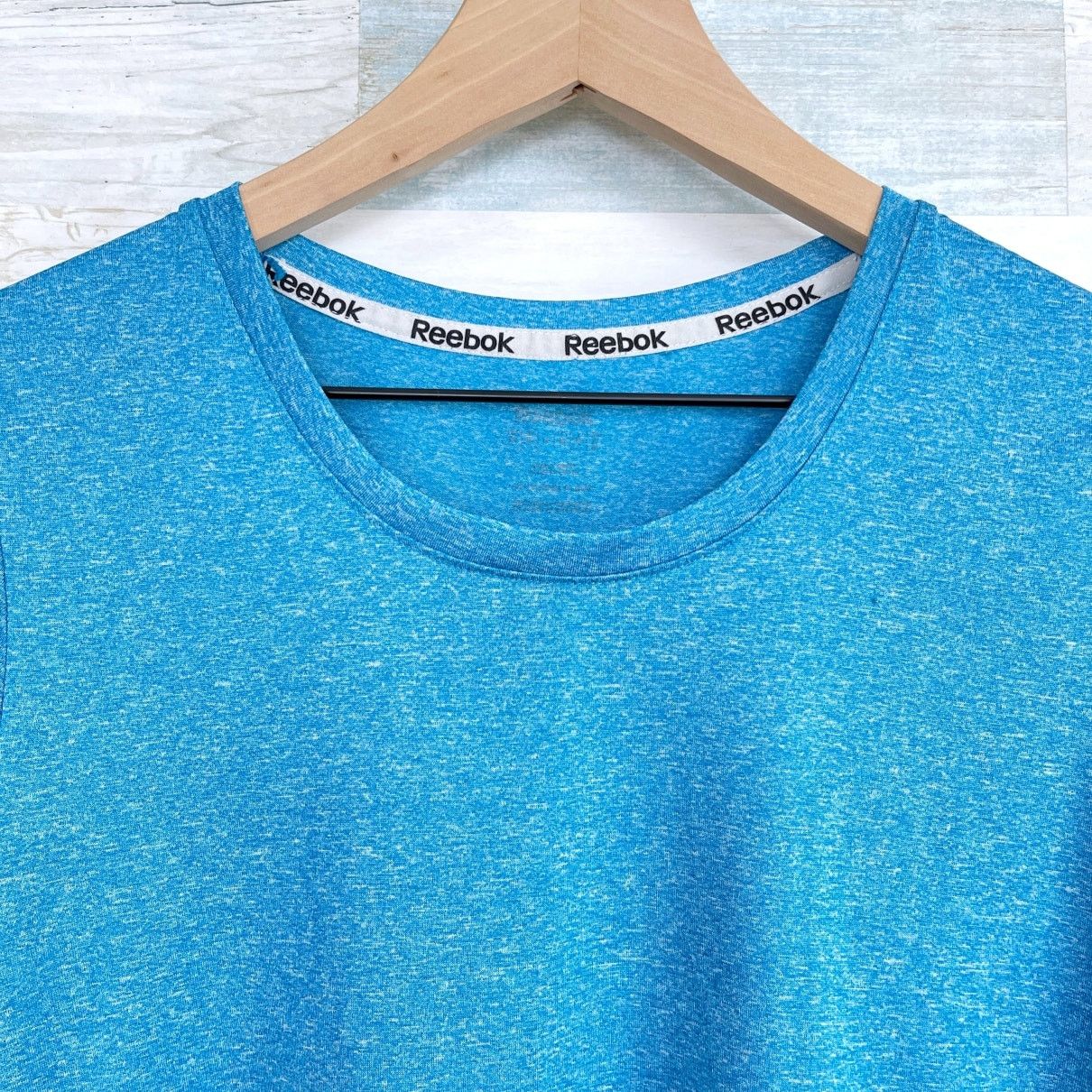 Reebok Reebok Activewear Tech Tee Blue Short Sleeve Womens Medium Size M / US 6-8 / IT 42-44 - 2 Thumbnail